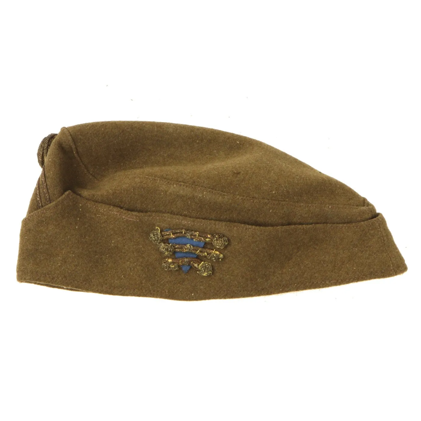 Original WWII Hungarian Infantry Overseas Side Cap - Dated 1942