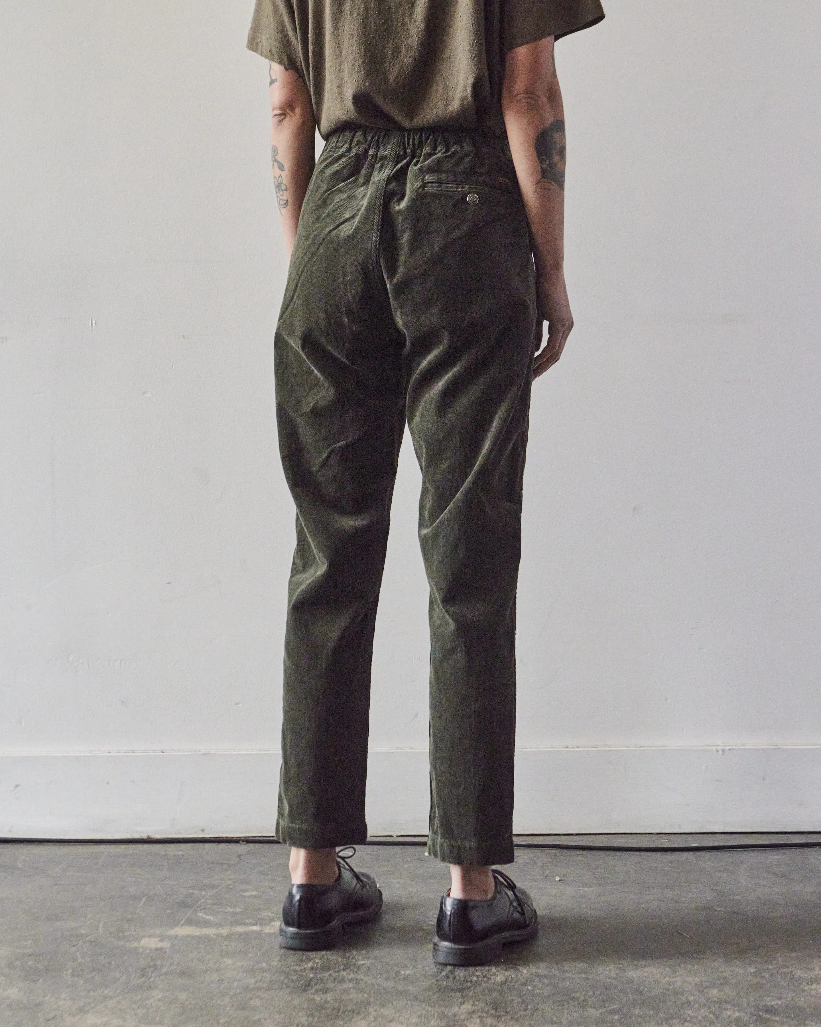 orSlow Corduroy New Yorker Pant, Army Green