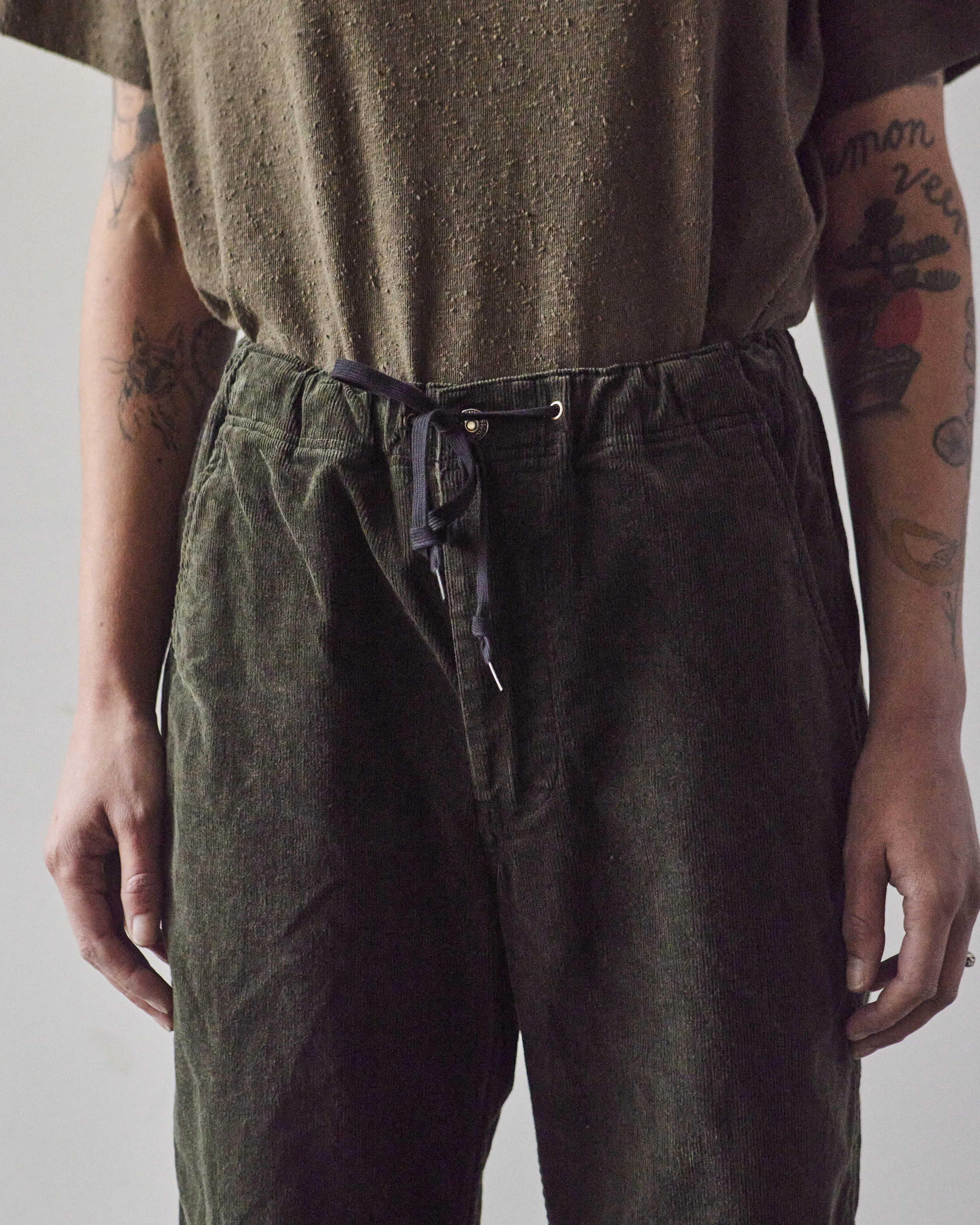 orSlow Corduroy New Yorker Pant, Army Green