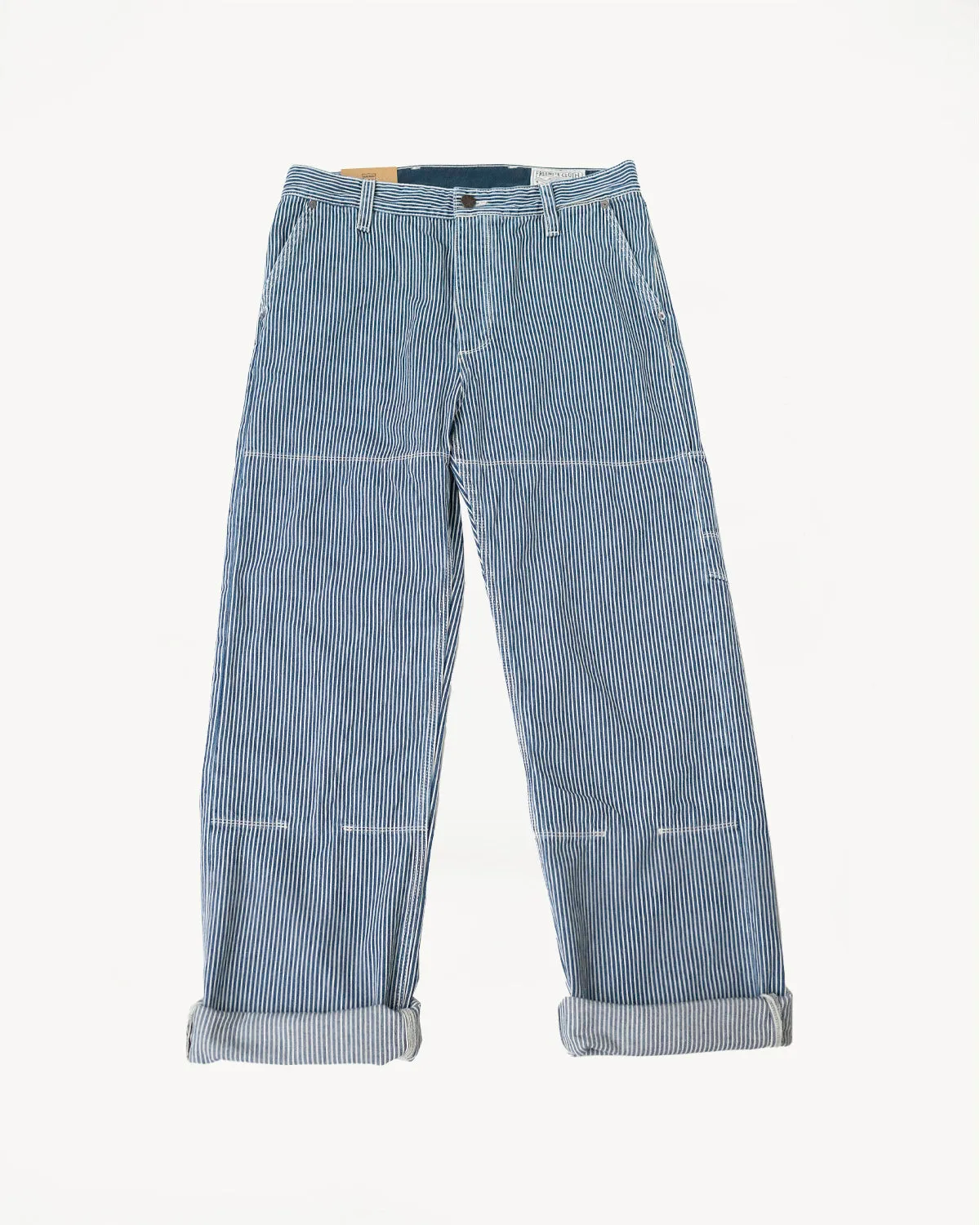 Ortega Pant Stripe - Indigo