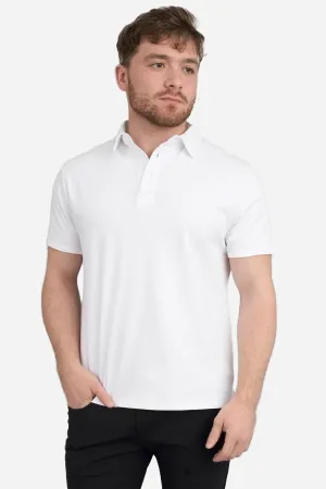 Pima Cool Touch Polo White