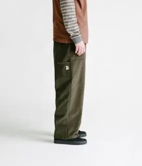 Poetic Collective Painter Pants - Olive Corduroy