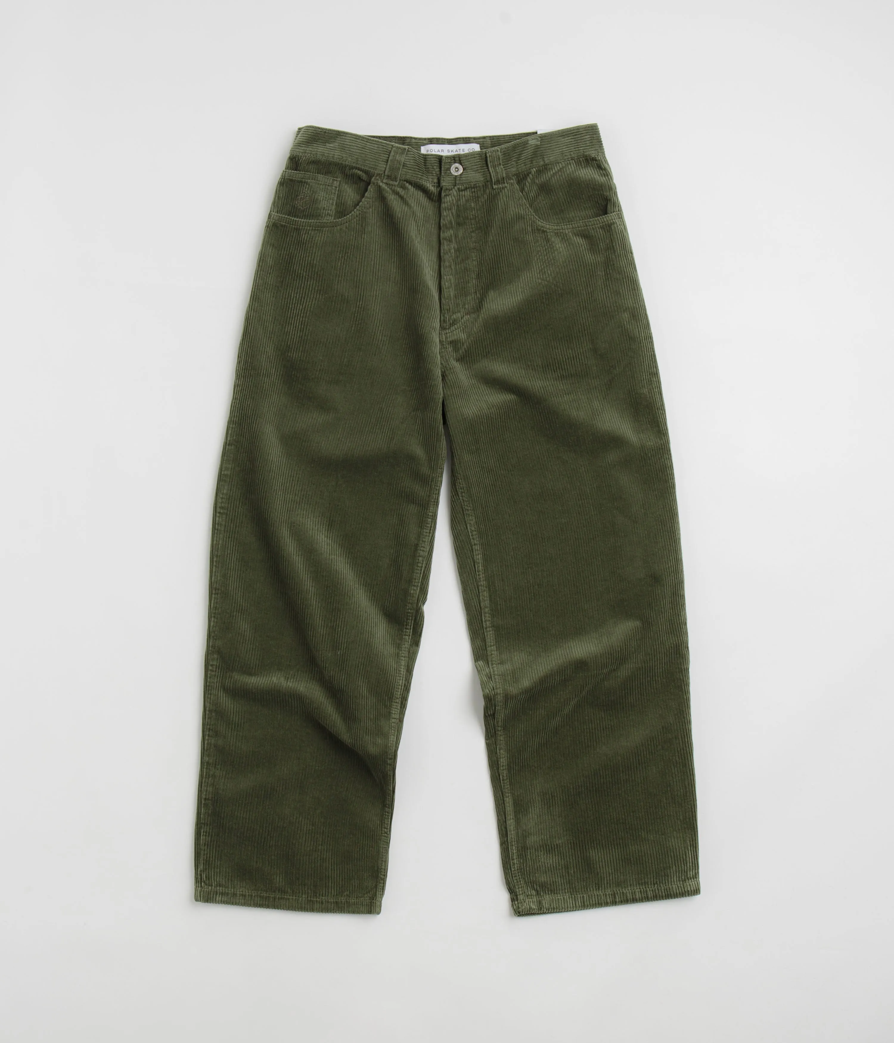 Polar Big Boy Cord Pants - Uniform Green