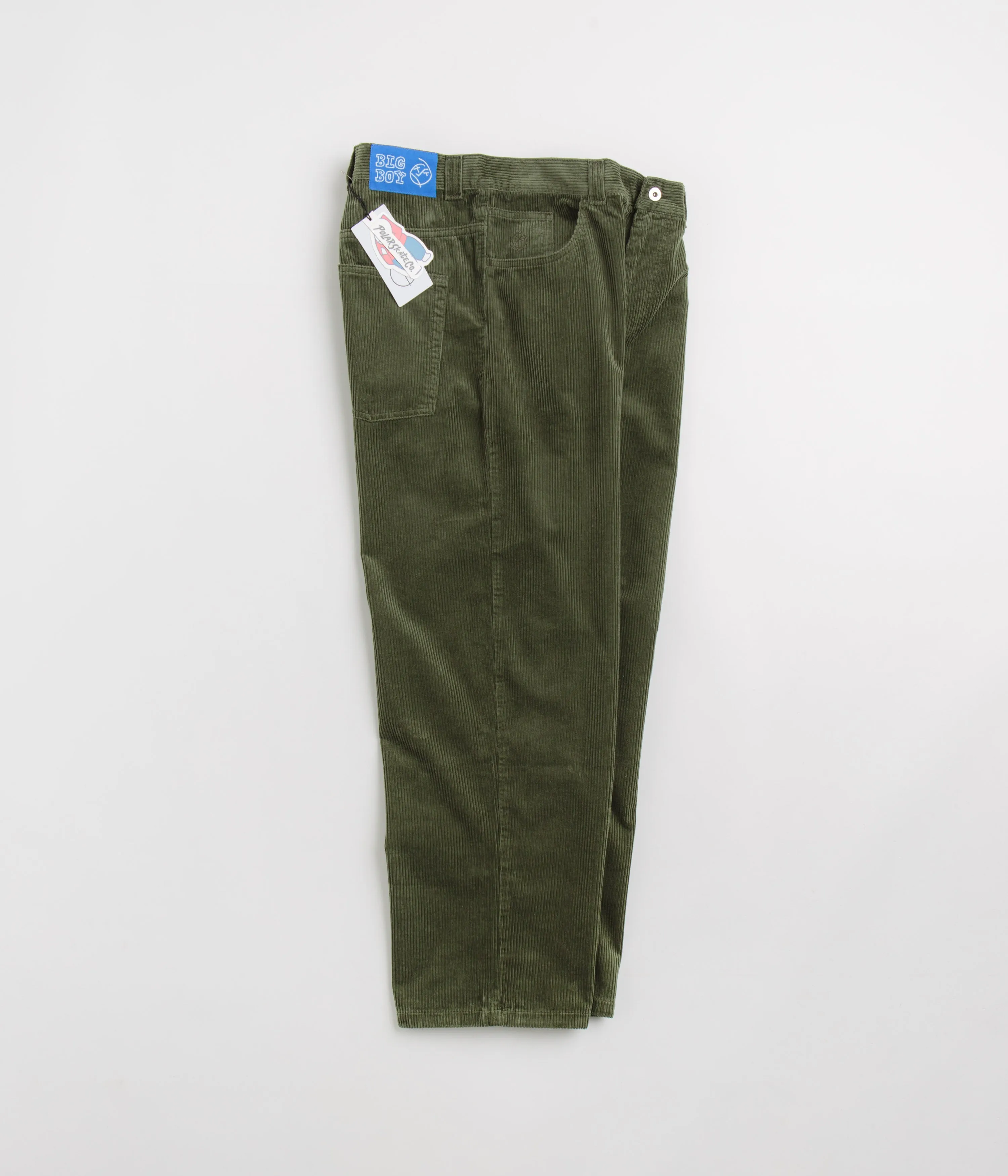 Polar Big Boy Cord Pants - Uniform Green