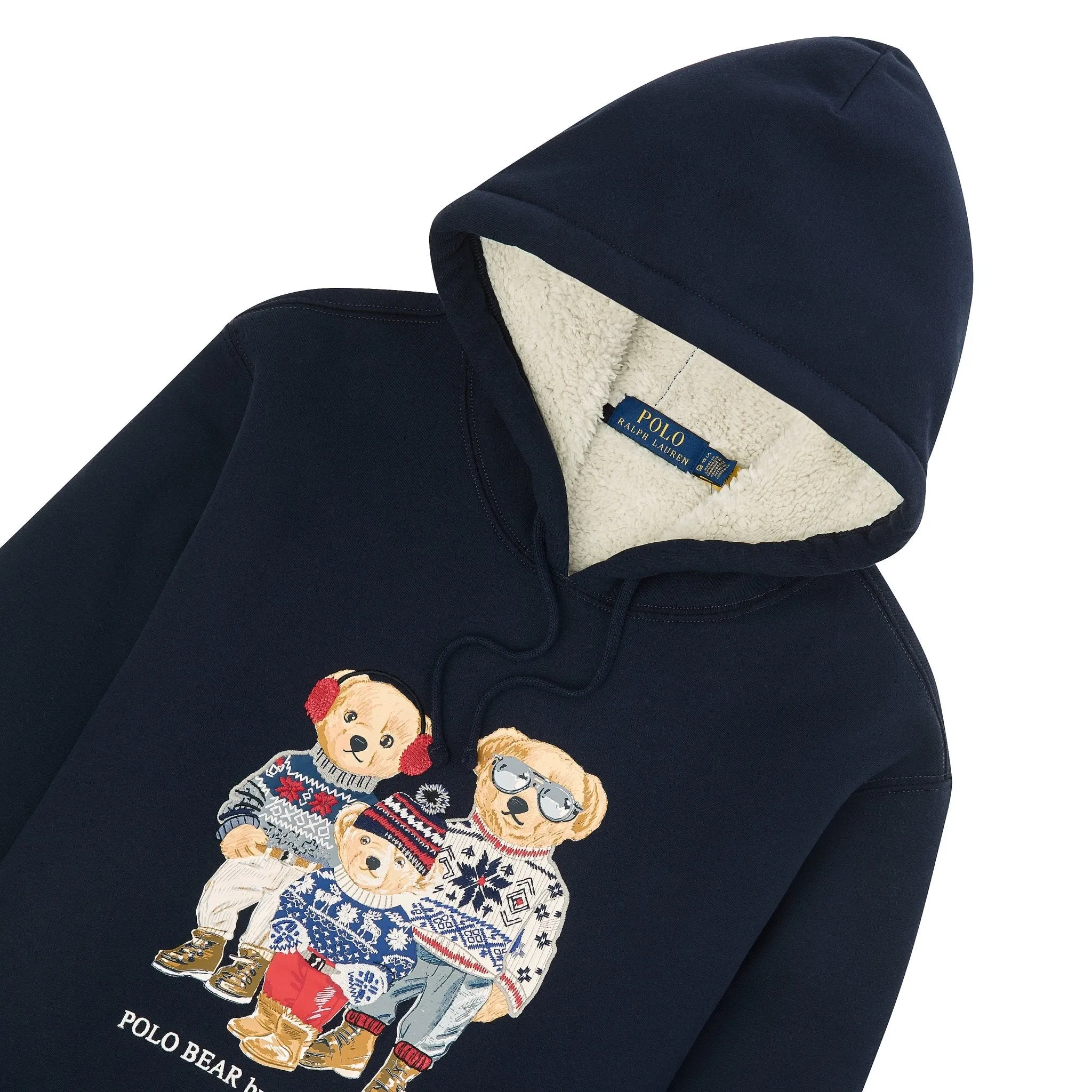 Polo Bear Family Fleece Hoodie