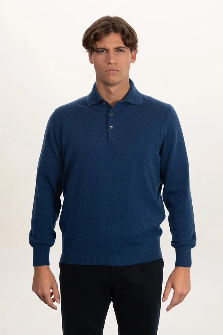 Polo in puro cashmere