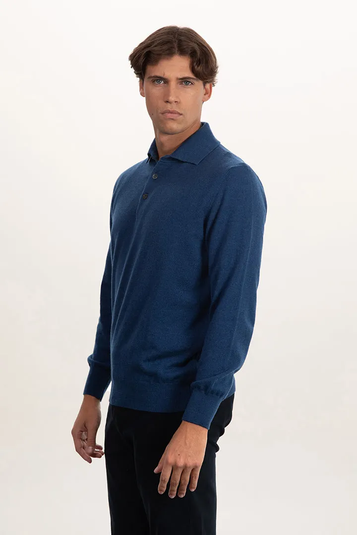 Polo in puro cashmere