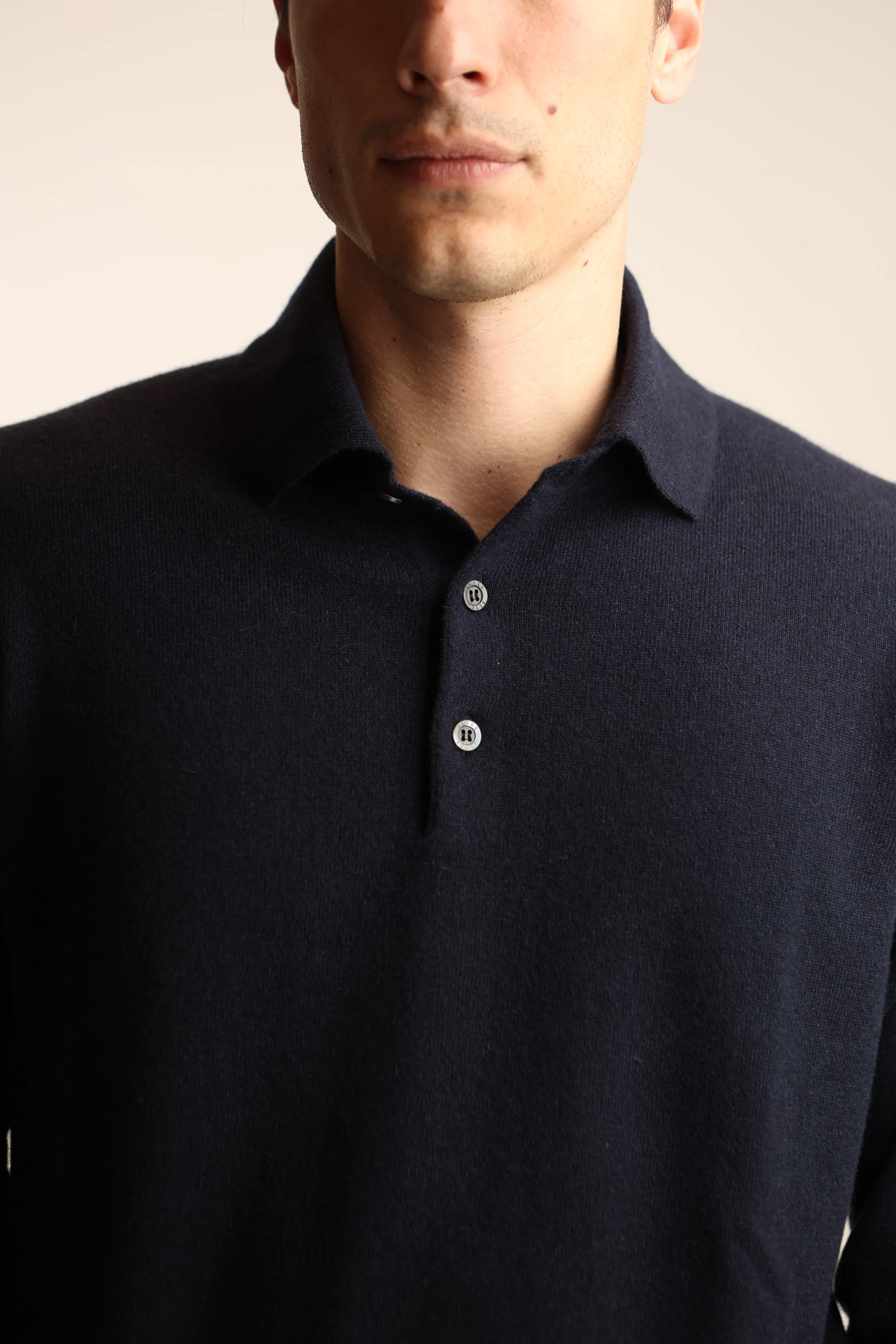 Polo in puro cashmere