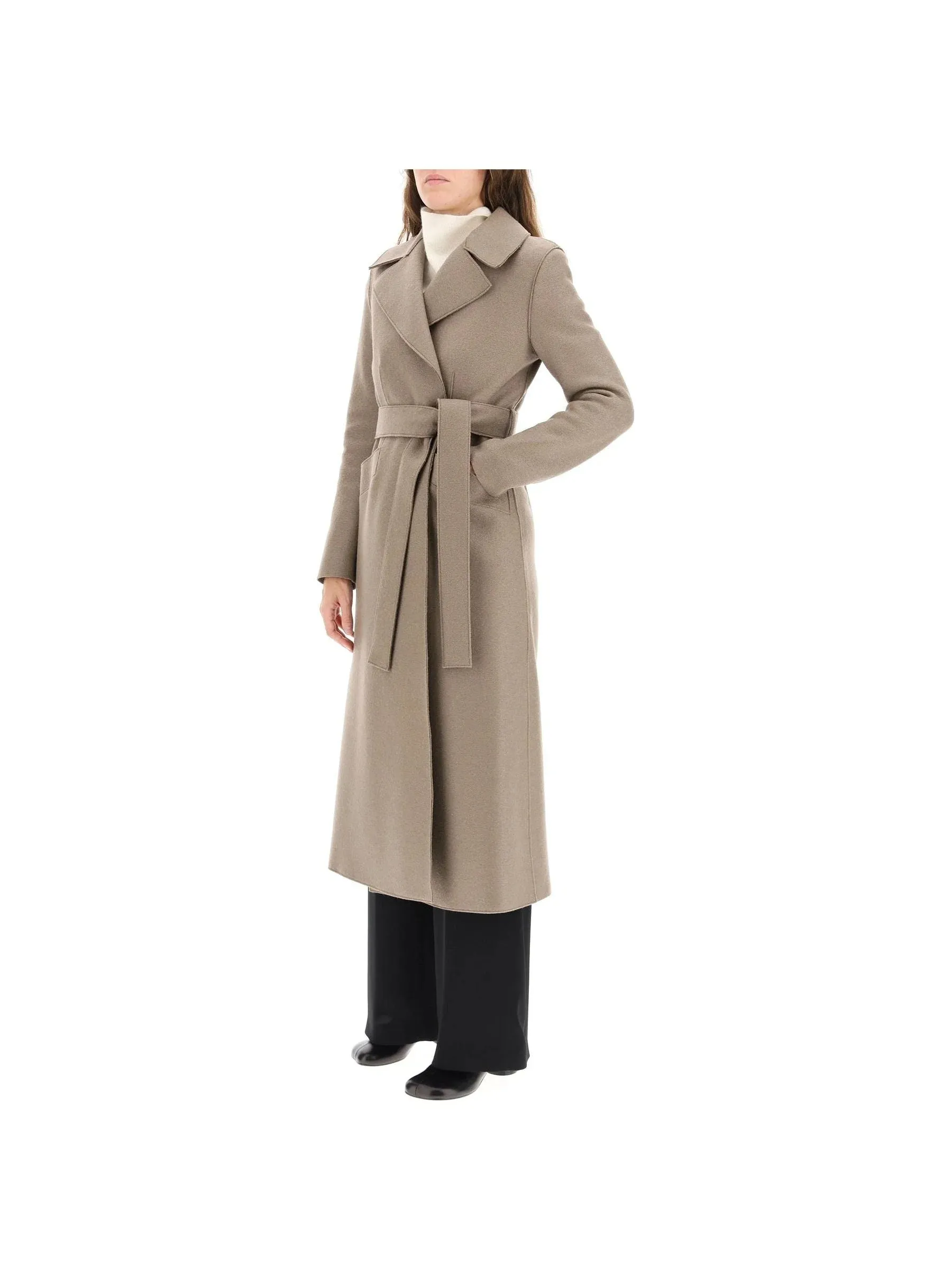 Pressed Wool Coat