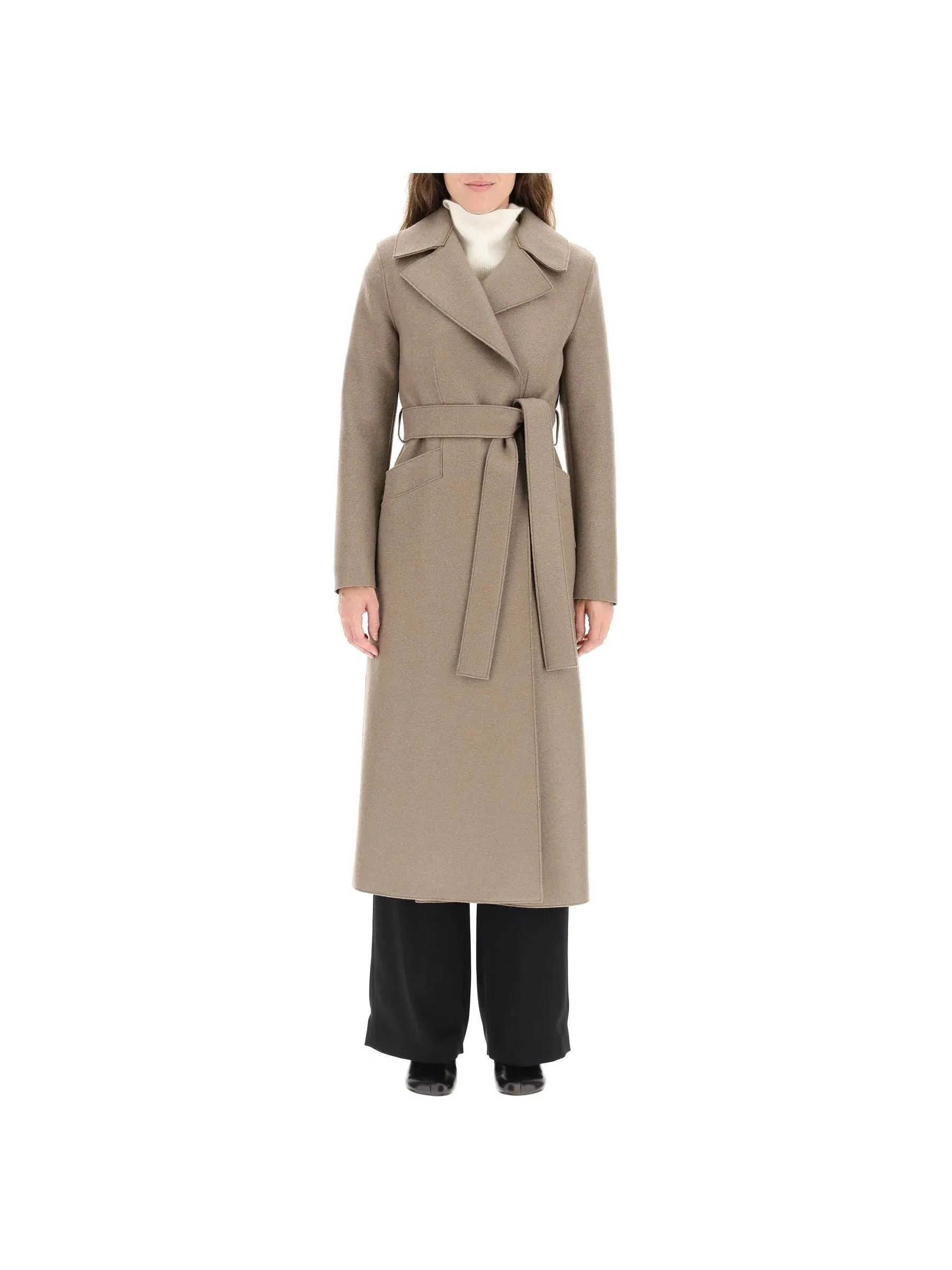 Pressed Wool Coat