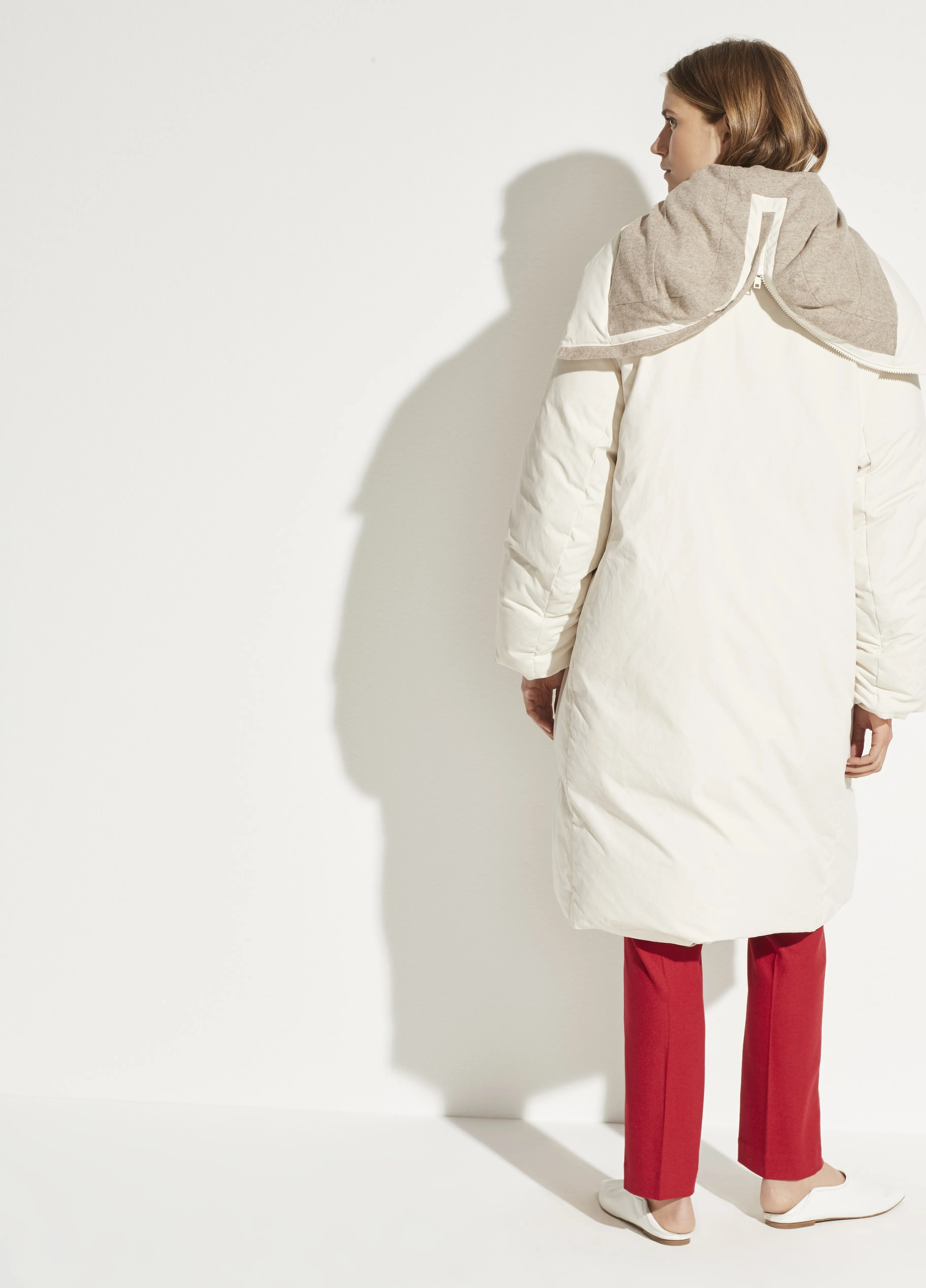 Puffer Coat in Light Fawn