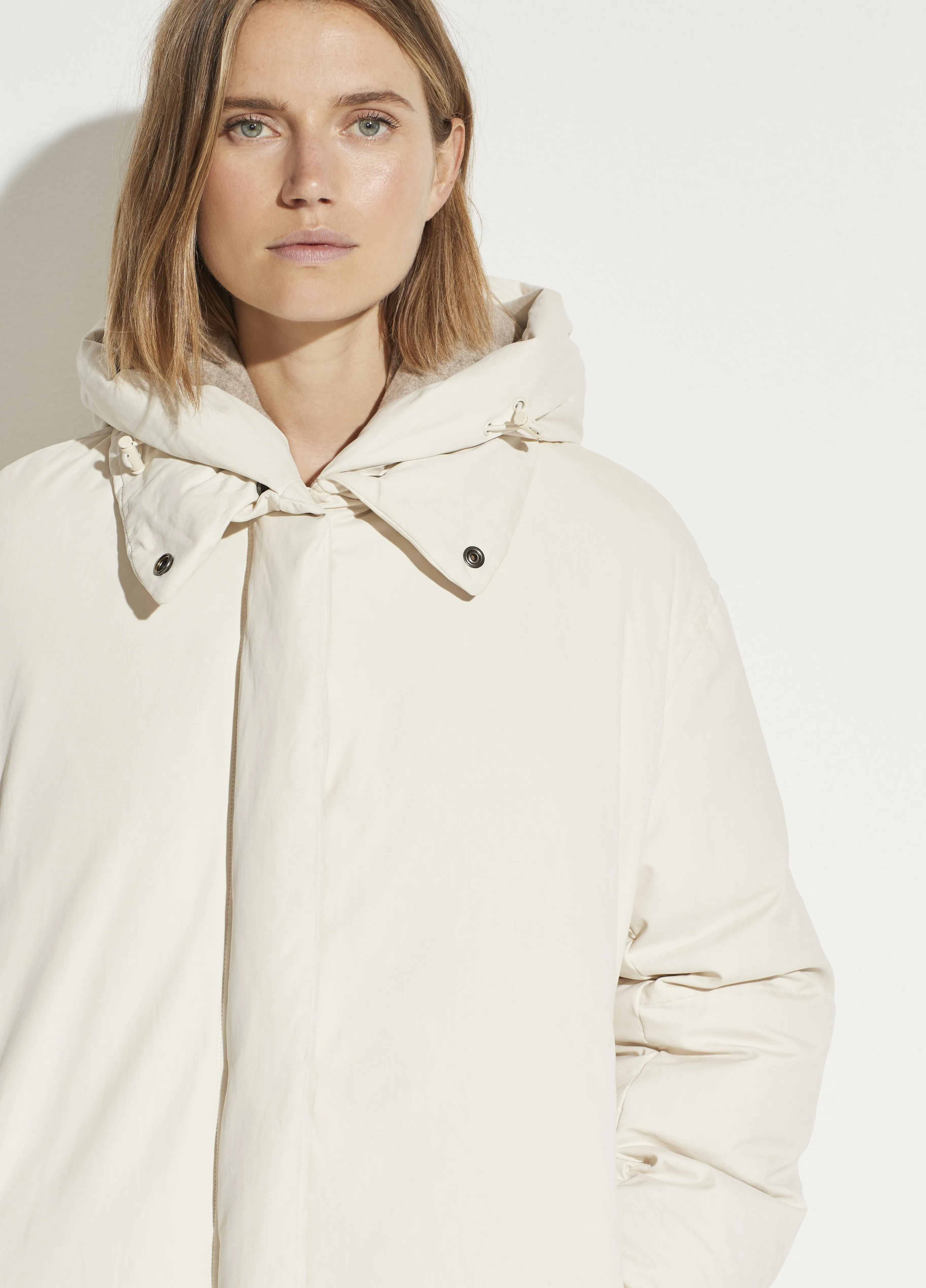 Puffer Coat in Light Fawn