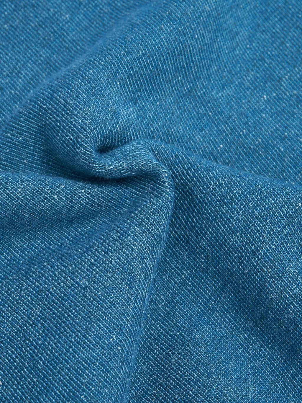 Pure Blue Japan 5400-GRE Slub Yarn Sweatshirt Greencast Indigo