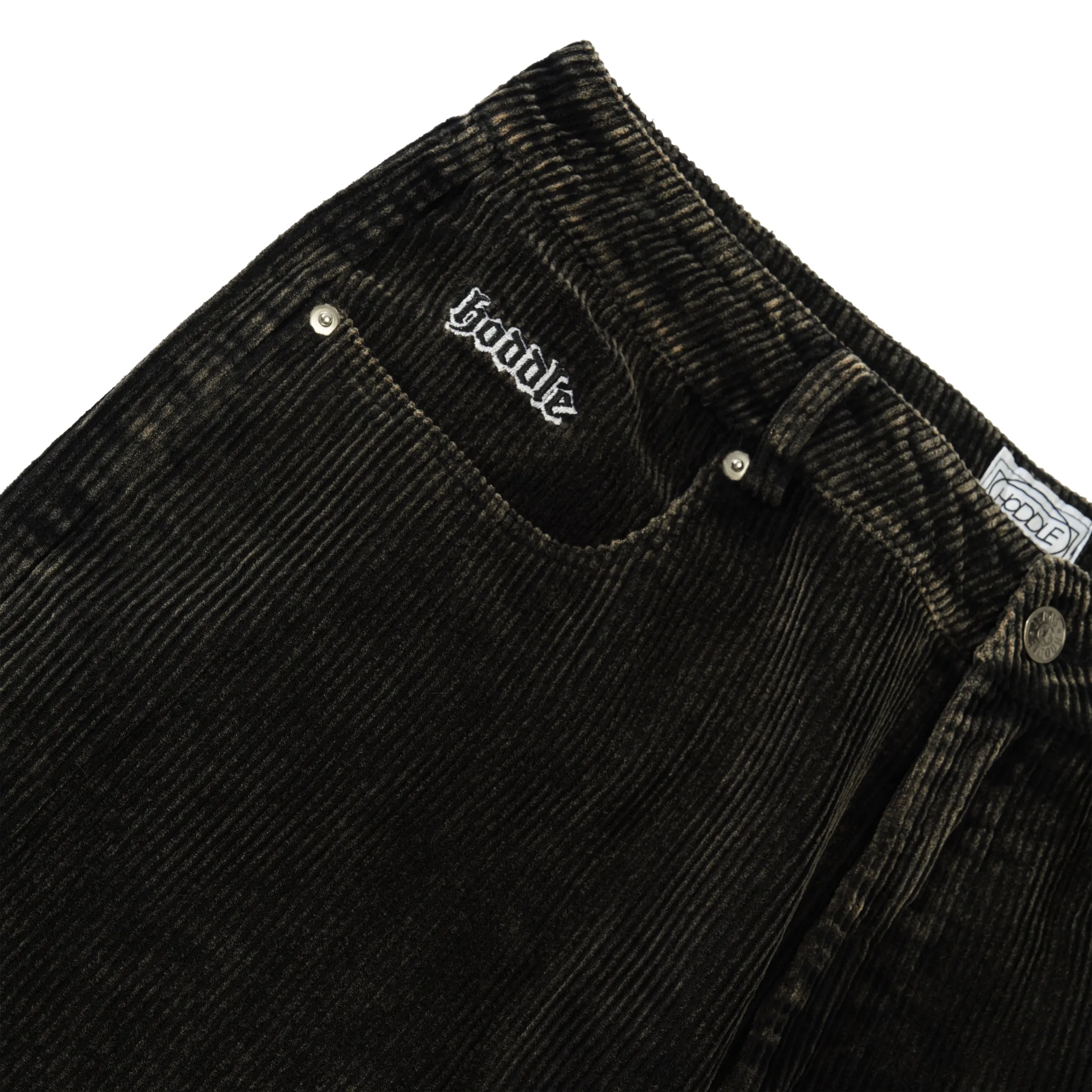 Ranger Corduroy Pants, Black Wash