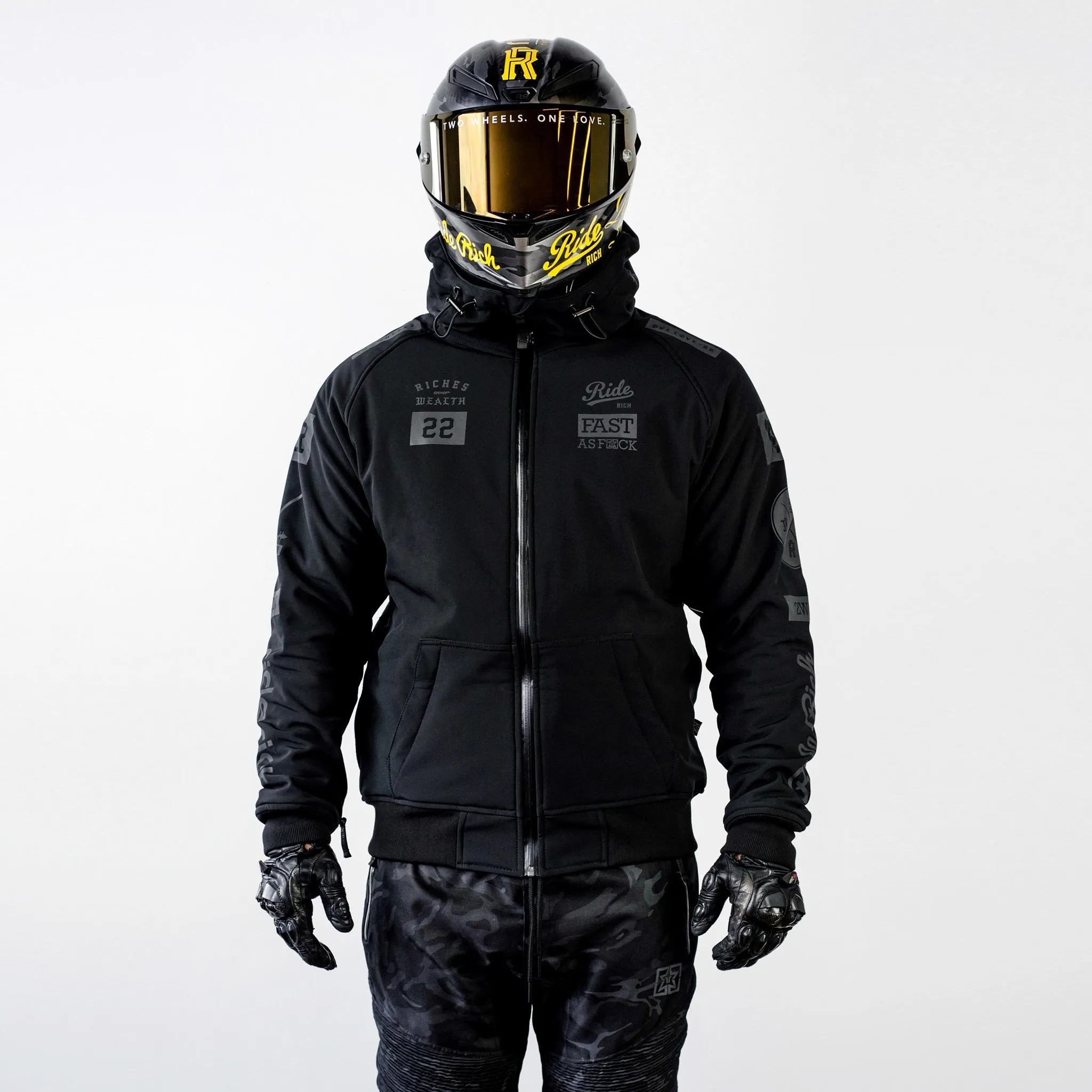 Regency™ Armoured Softshell Hooded Jacket {RR GP}