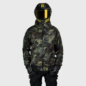 Regency™ Armoured Softshell Hooded Jacket {Squad/Woodland Camo}