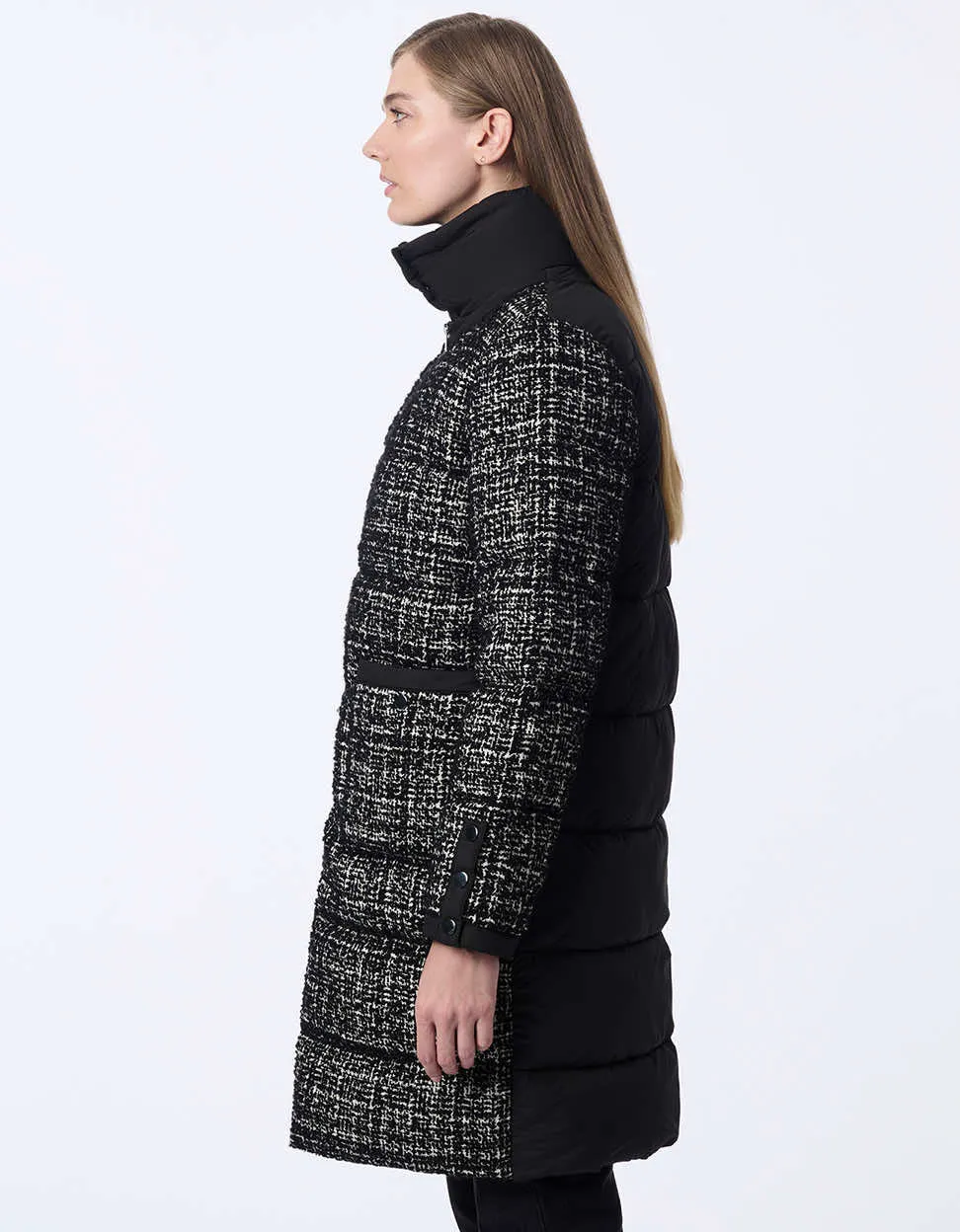 Regent Tweed Puffer Coat