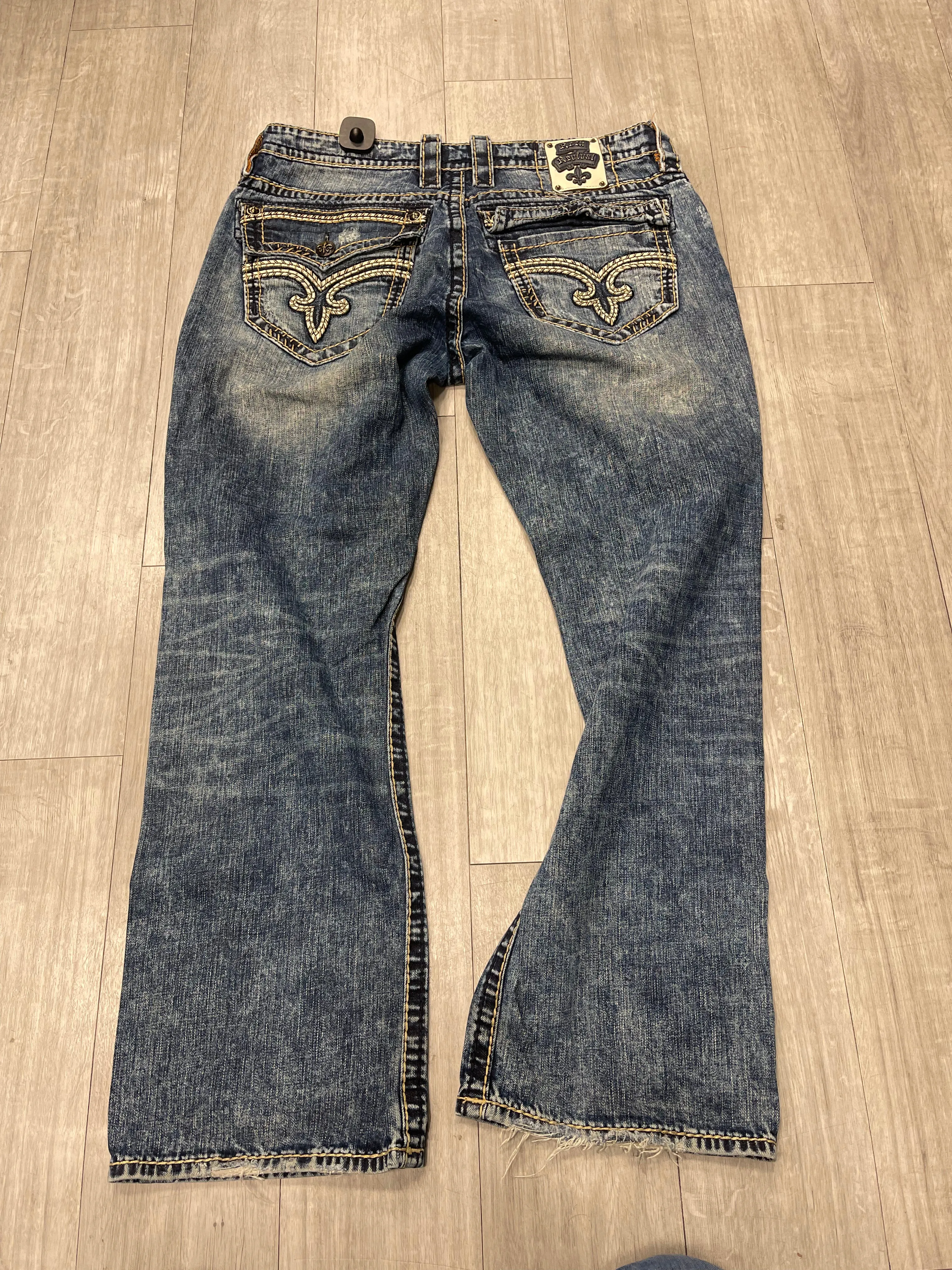 Rock Revival Denim Size 36 2558 Bertone Relaxed Straight