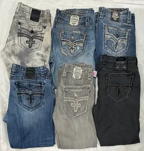 Rock revival man's jeans 15 pieces