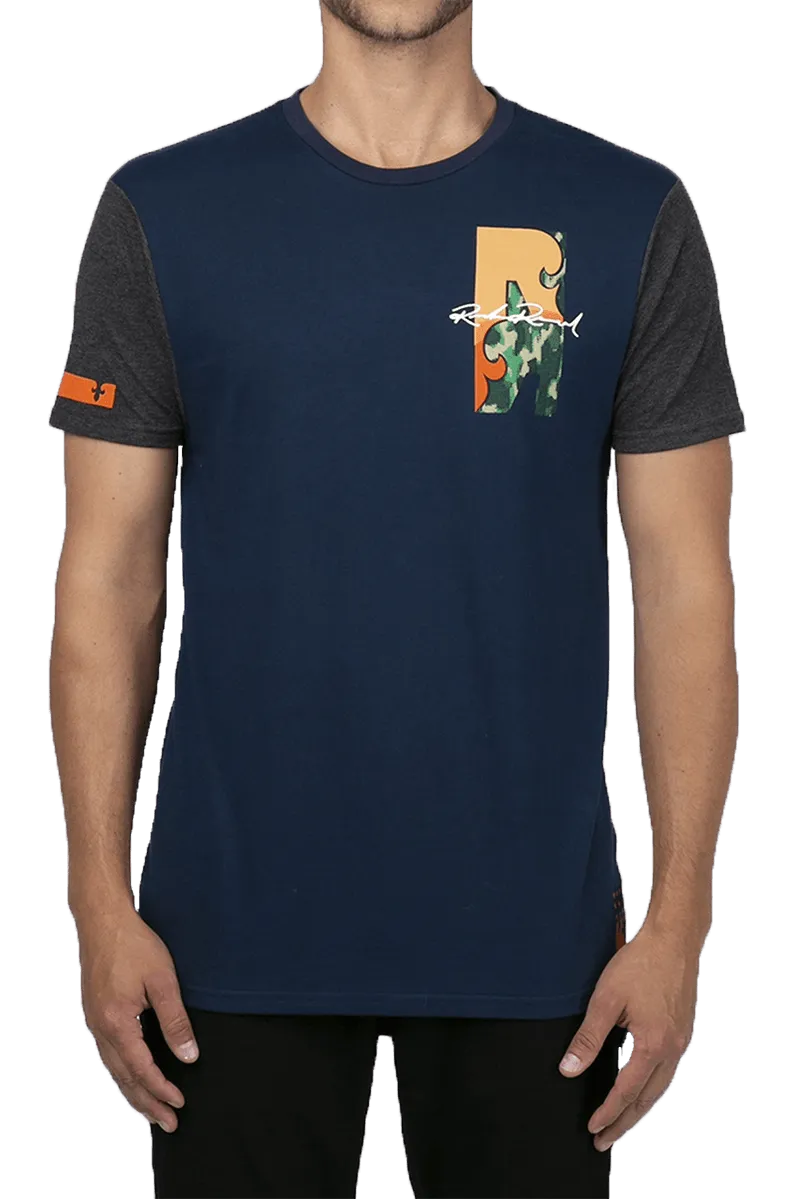 Rock Revival Men's  Fergus in Navy T-Shirts