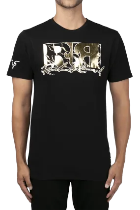 Rock Revival Men's Malcom in Black T-Shirt