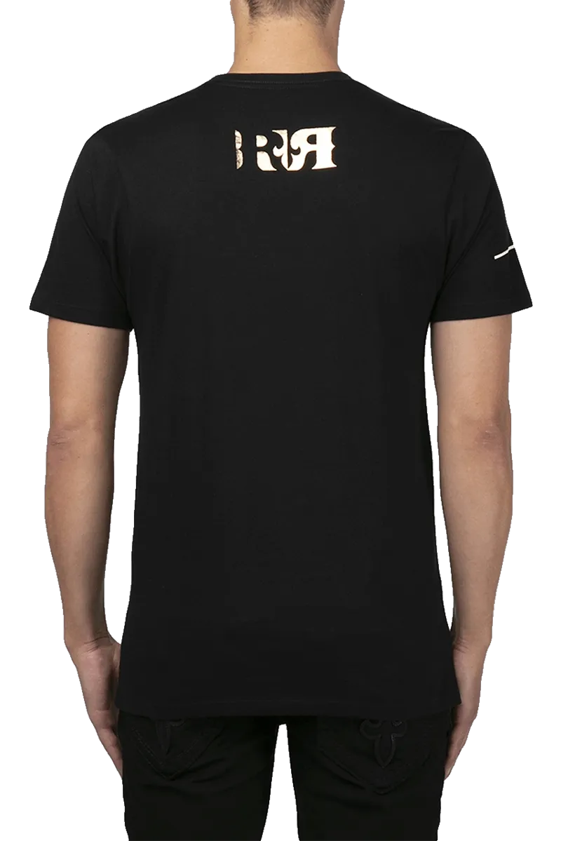 Rock Revival Men's Malcom in Black T-Shirt