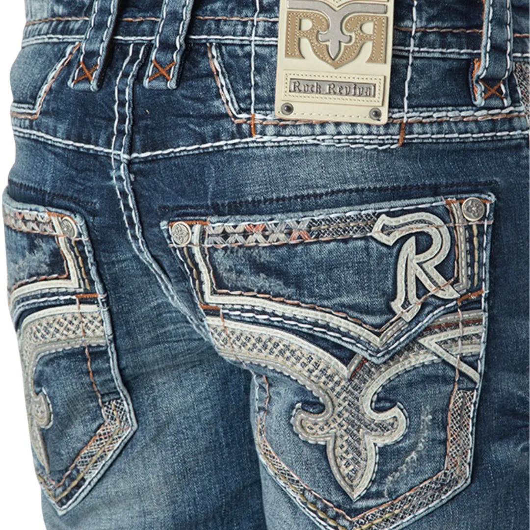 Rock Revival Men's Myles Straight Jeans