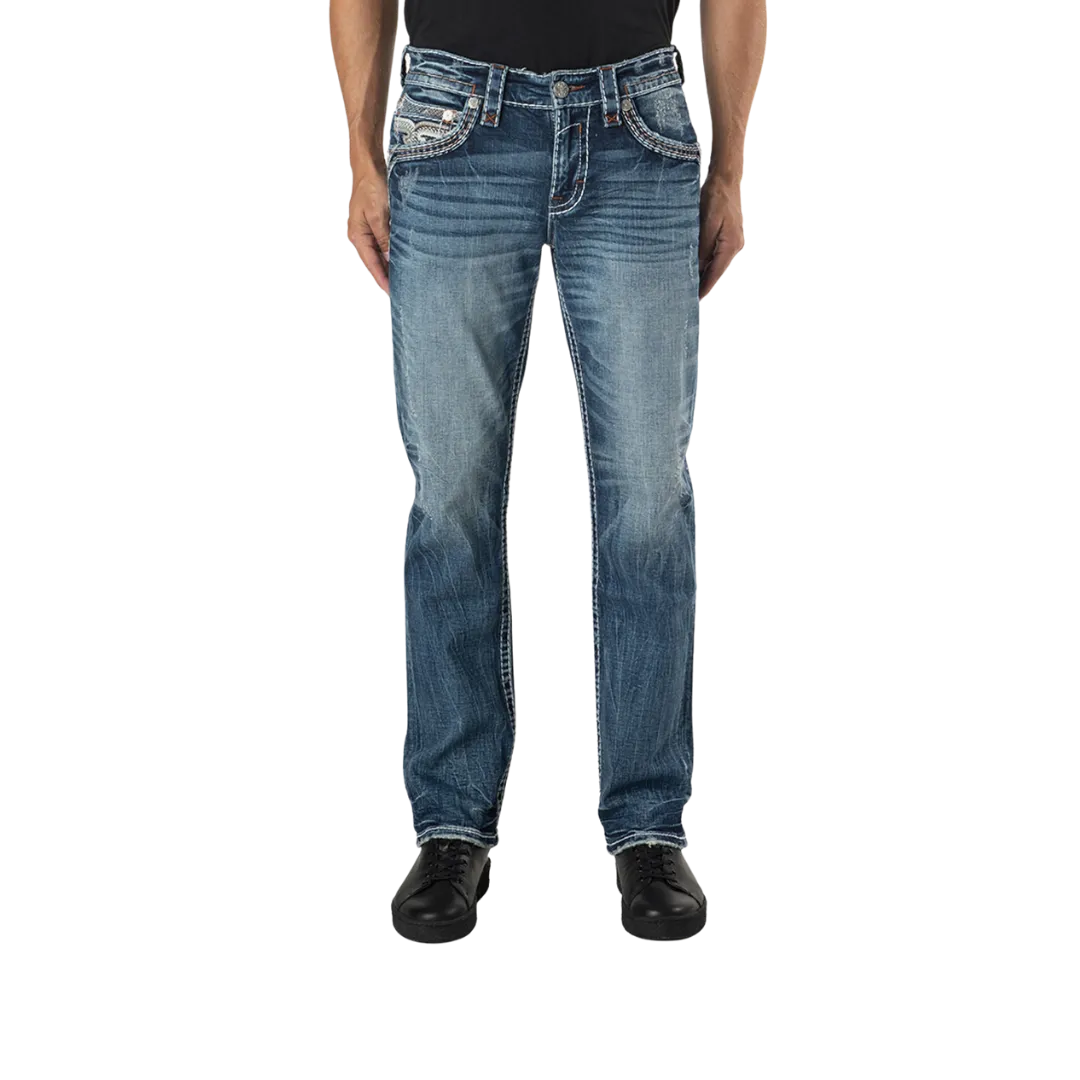 Rock Revival Men's Myles Straight Jeans