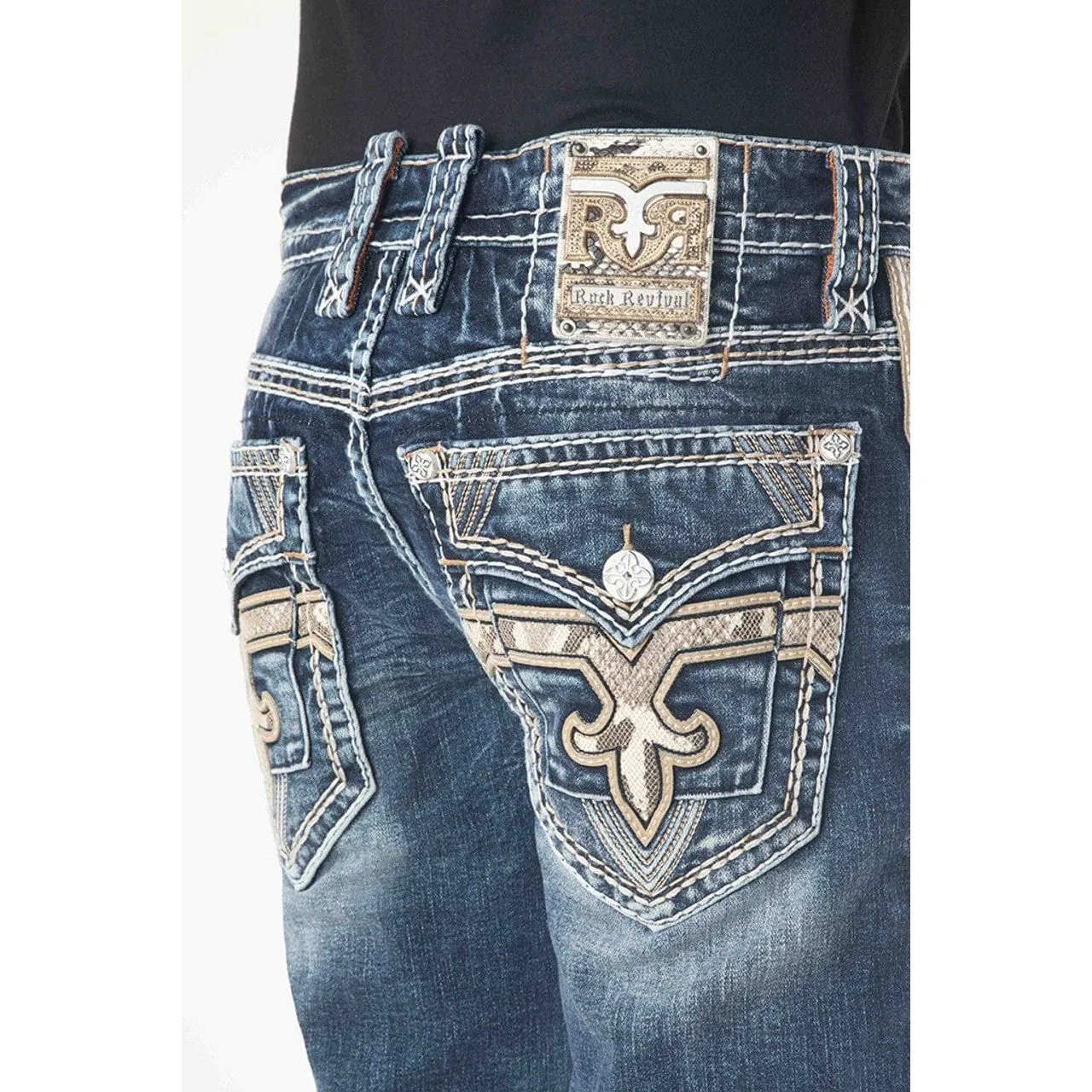 Rock Revival Timothy J200 Straight Cut Denim