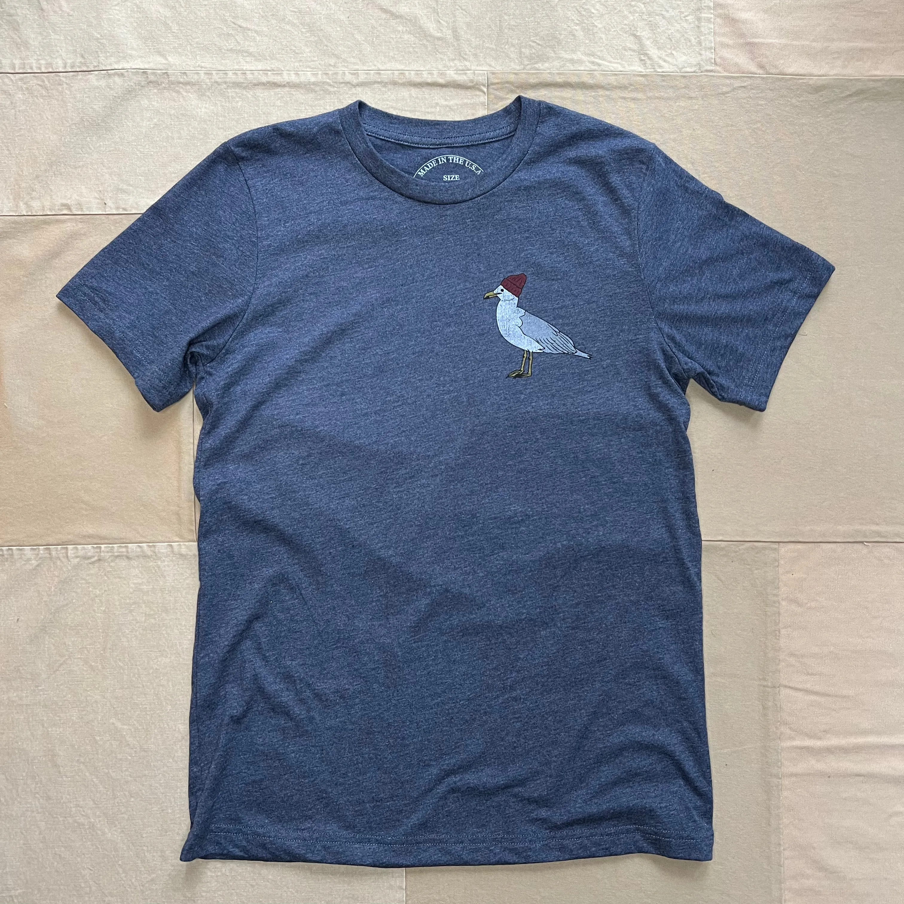 Seagull T-Shirt, Indigo