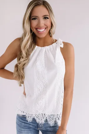 Secret Lagoon Lace Top