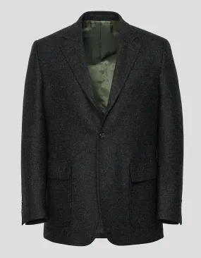 SHAGGY DOG SPORT COAT - GREEN MIX - MTO