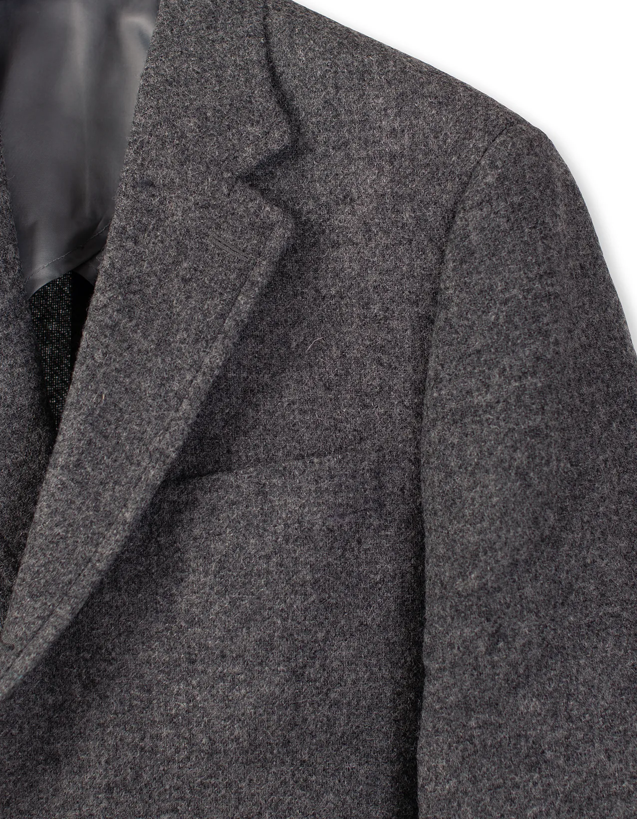 SHAGGY DOG SPORT COAT IN GREY SOLID - MTO