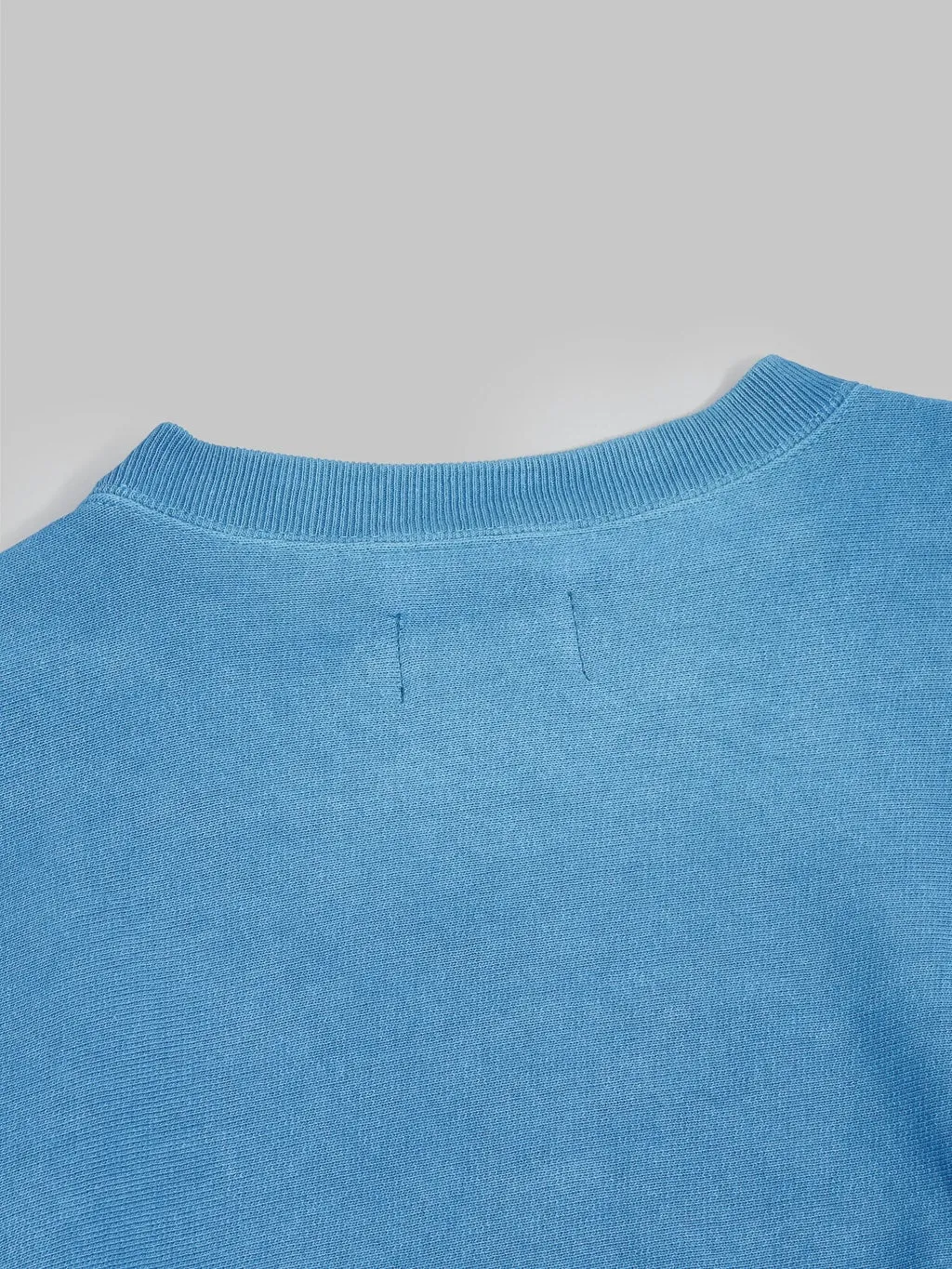 Studio D'Artisan 8122  "AWA-AI" Natural Indigo Reverse Weave Sweatshirt