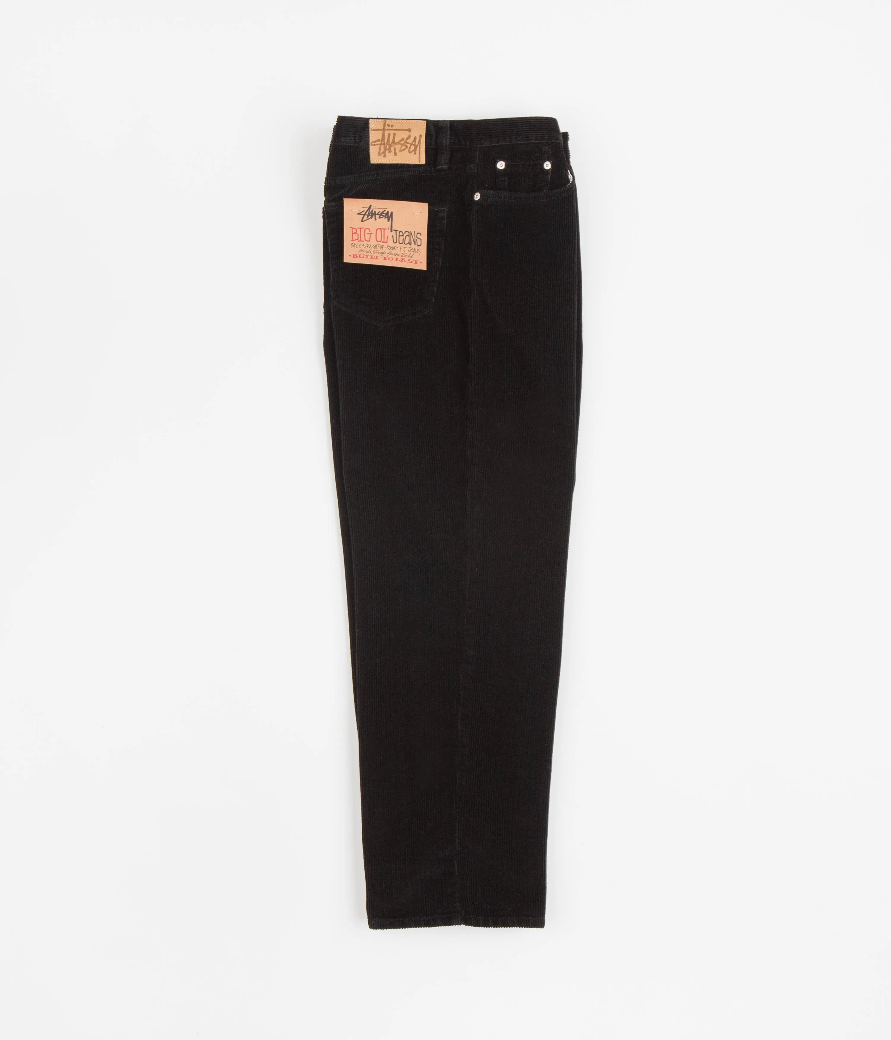 Stussy Corduroy Big Ol Jeans - Black