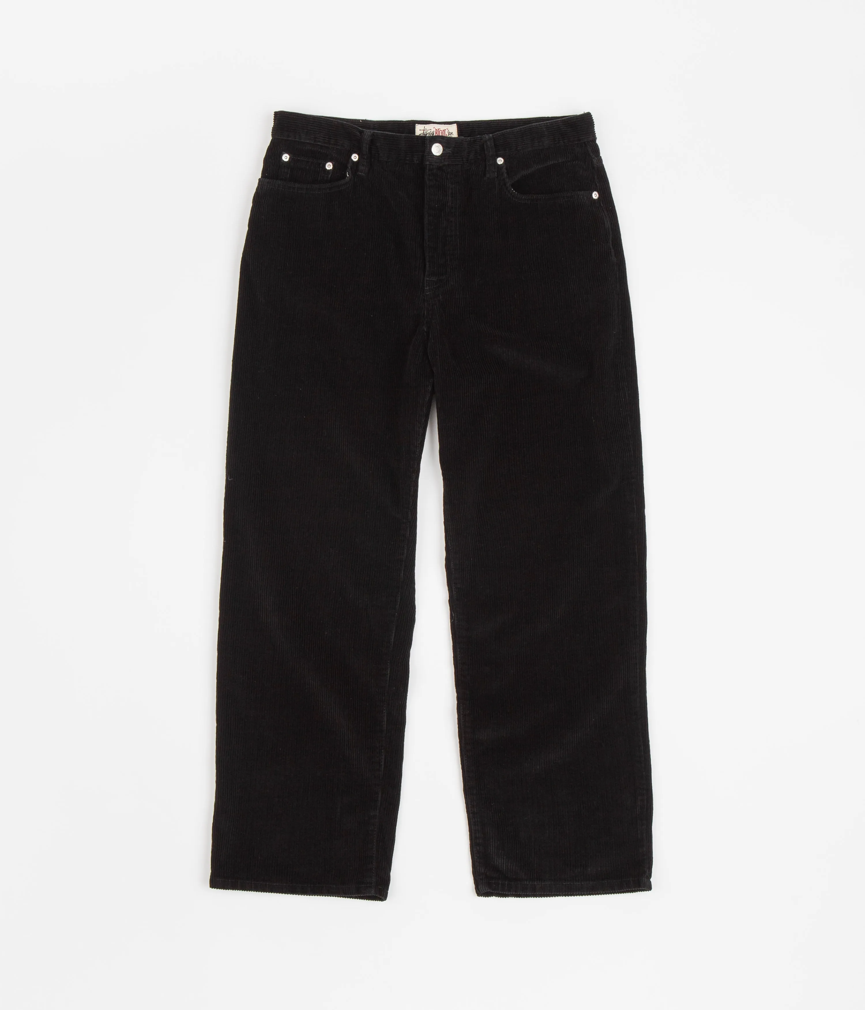 Stussy Corduroy Big Ol Jeans - Black