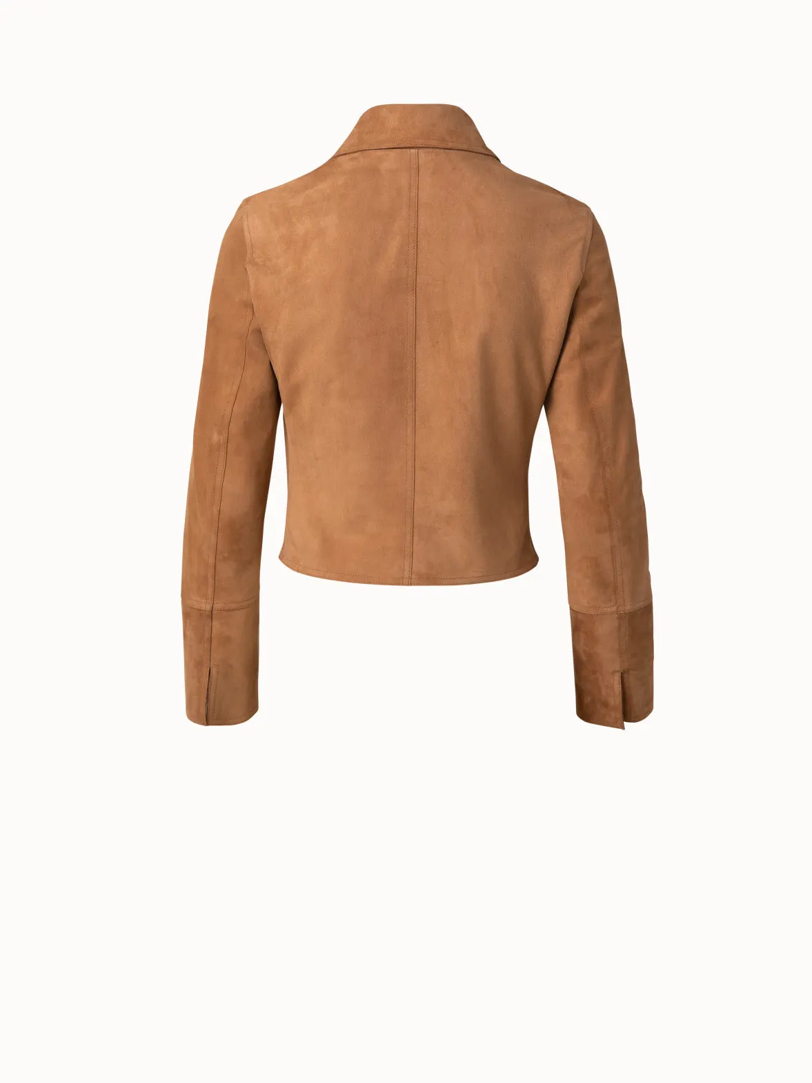 Suede Motorbike Jacket