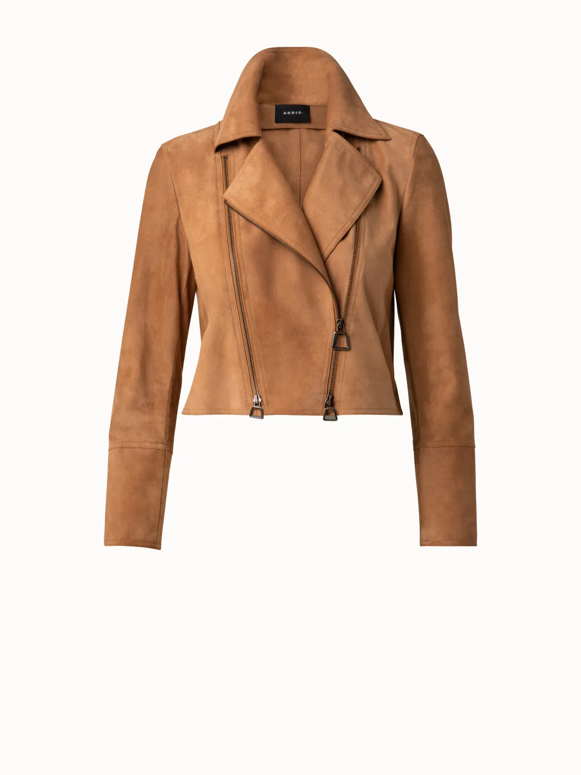 Suede Motorbike Jacket