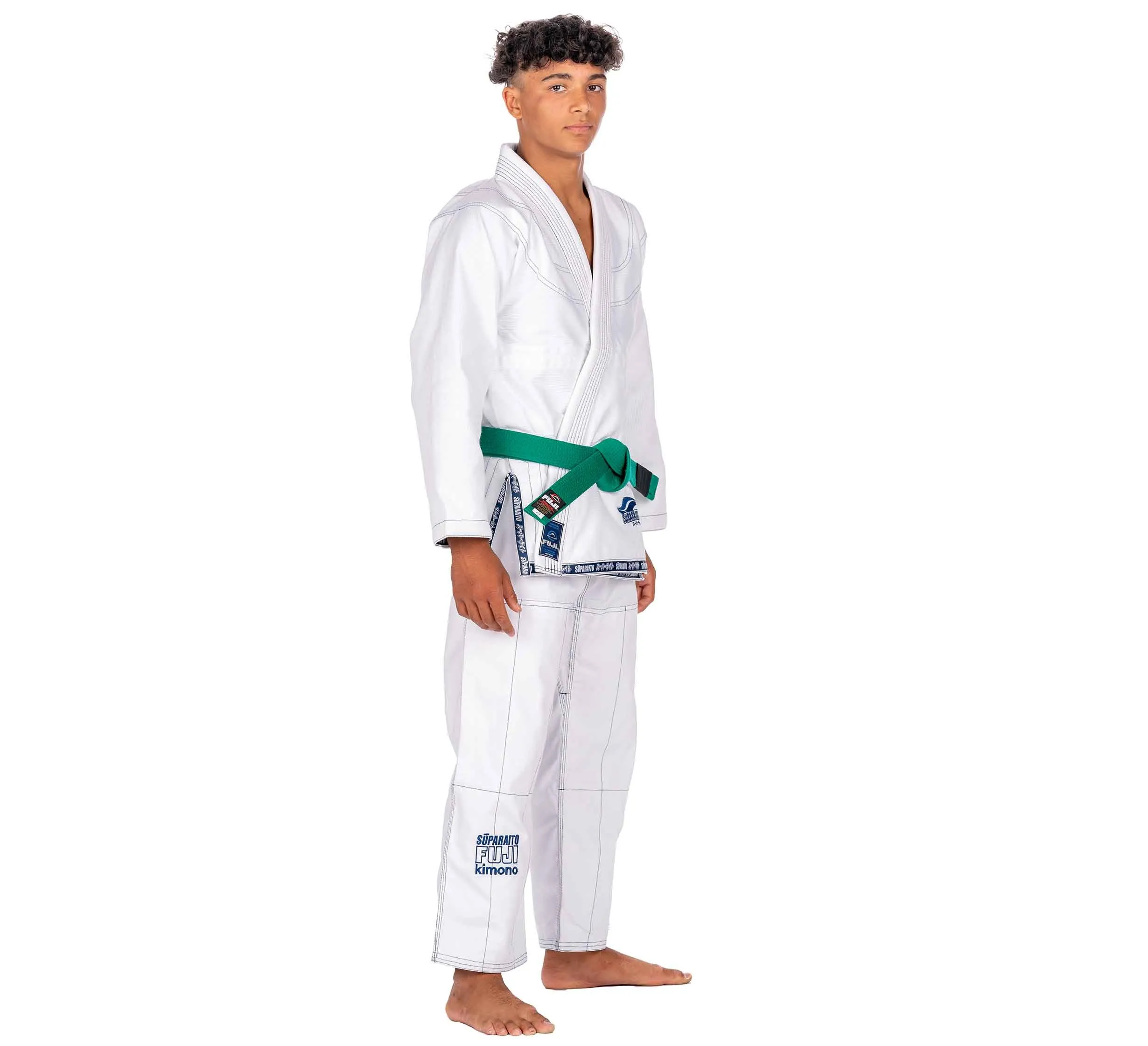 Suparaito Kids White BJJ Gi