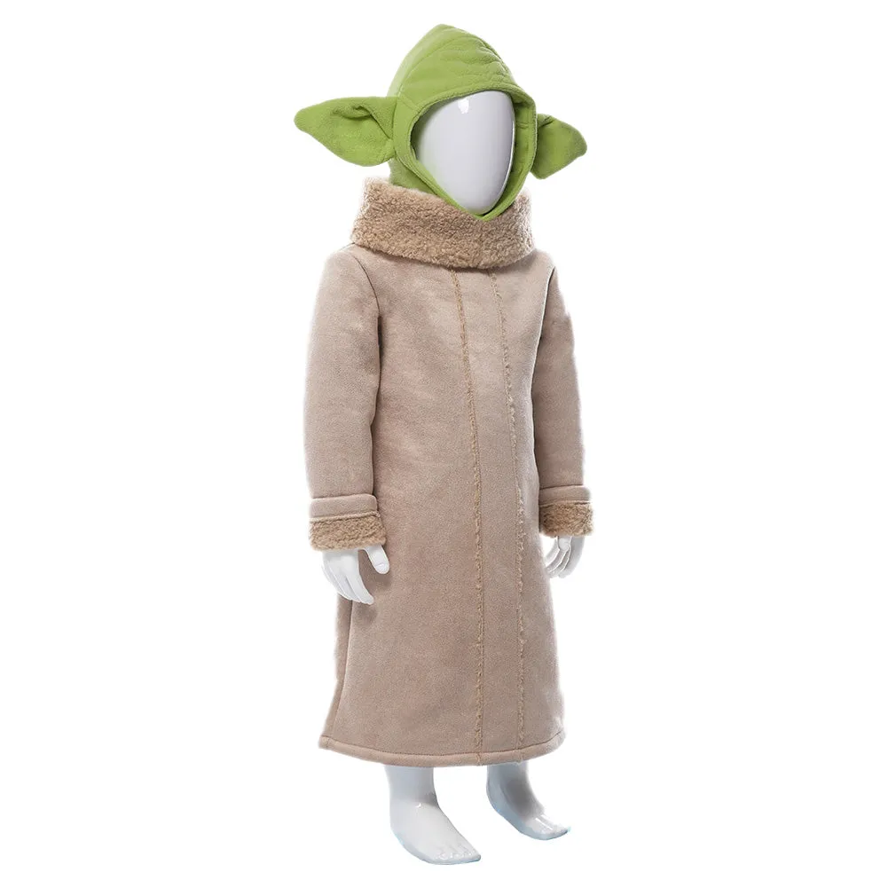 The Mando Baby Yoda Suit For Kids Children Cosplay Costume