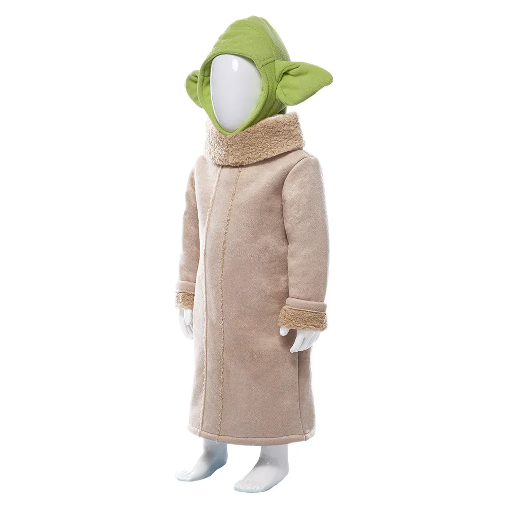 The Mando Baby Yoda Suit For Kids Children Cosplay Costume