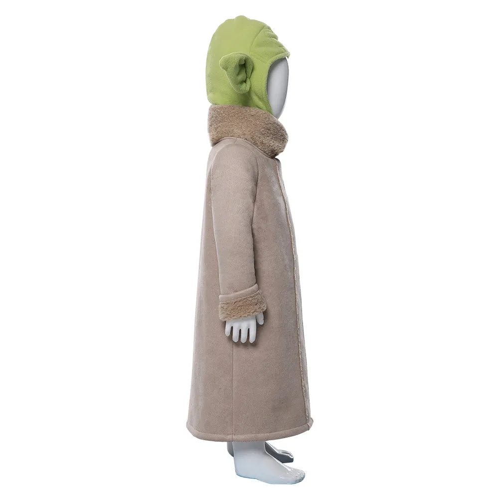 The Mando Baby Yoda Suit For Kids Children Cosplay Costume