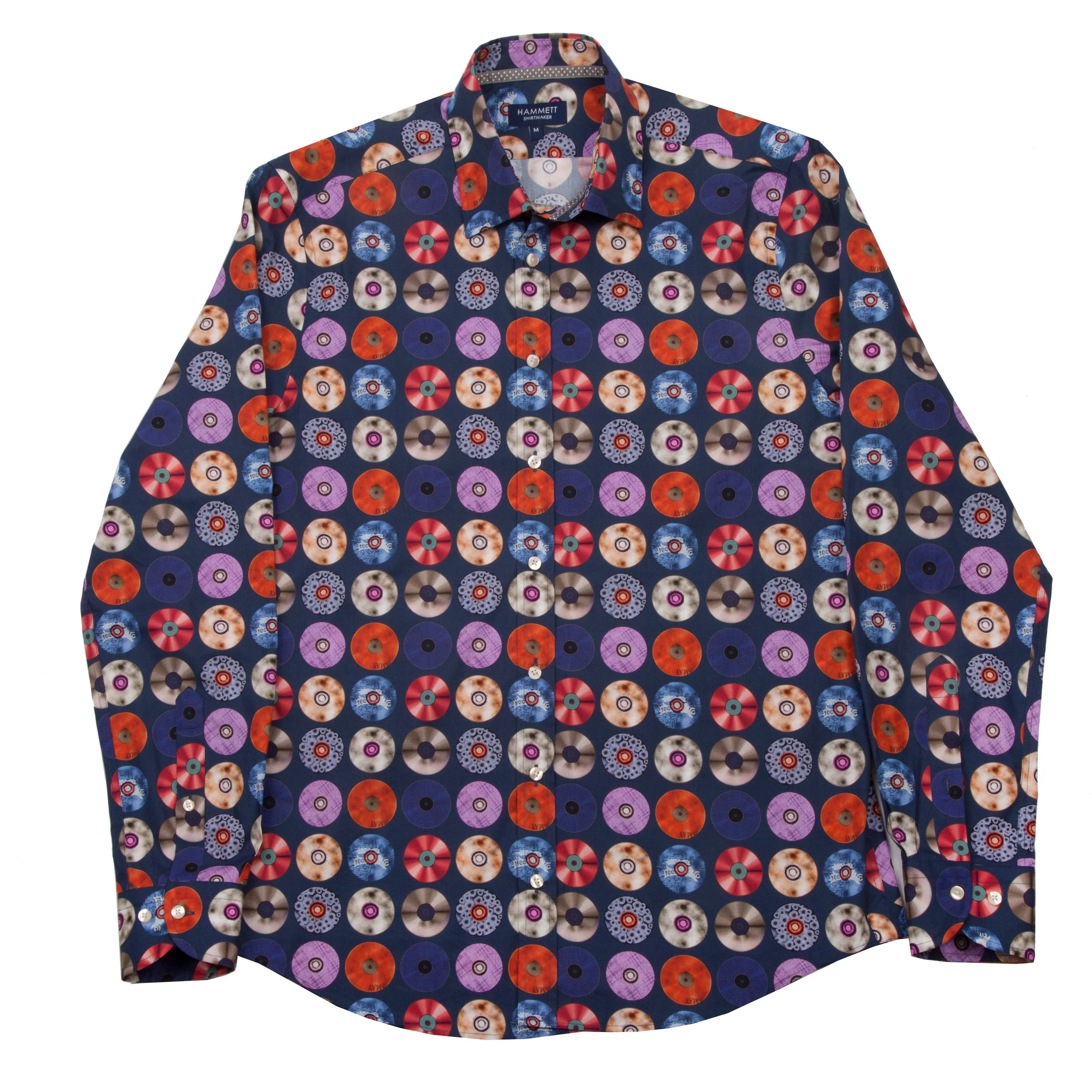 The MEMPHIS men's music print shirt