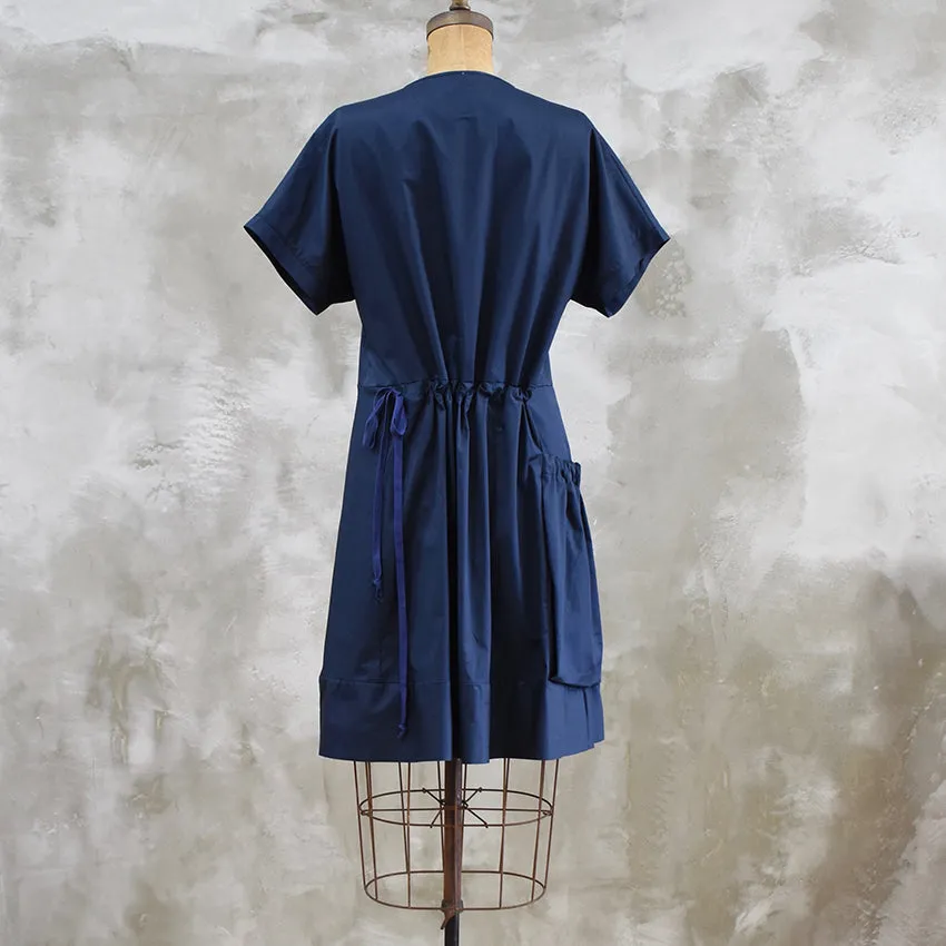 The Oblique Tunic - Navy Blue