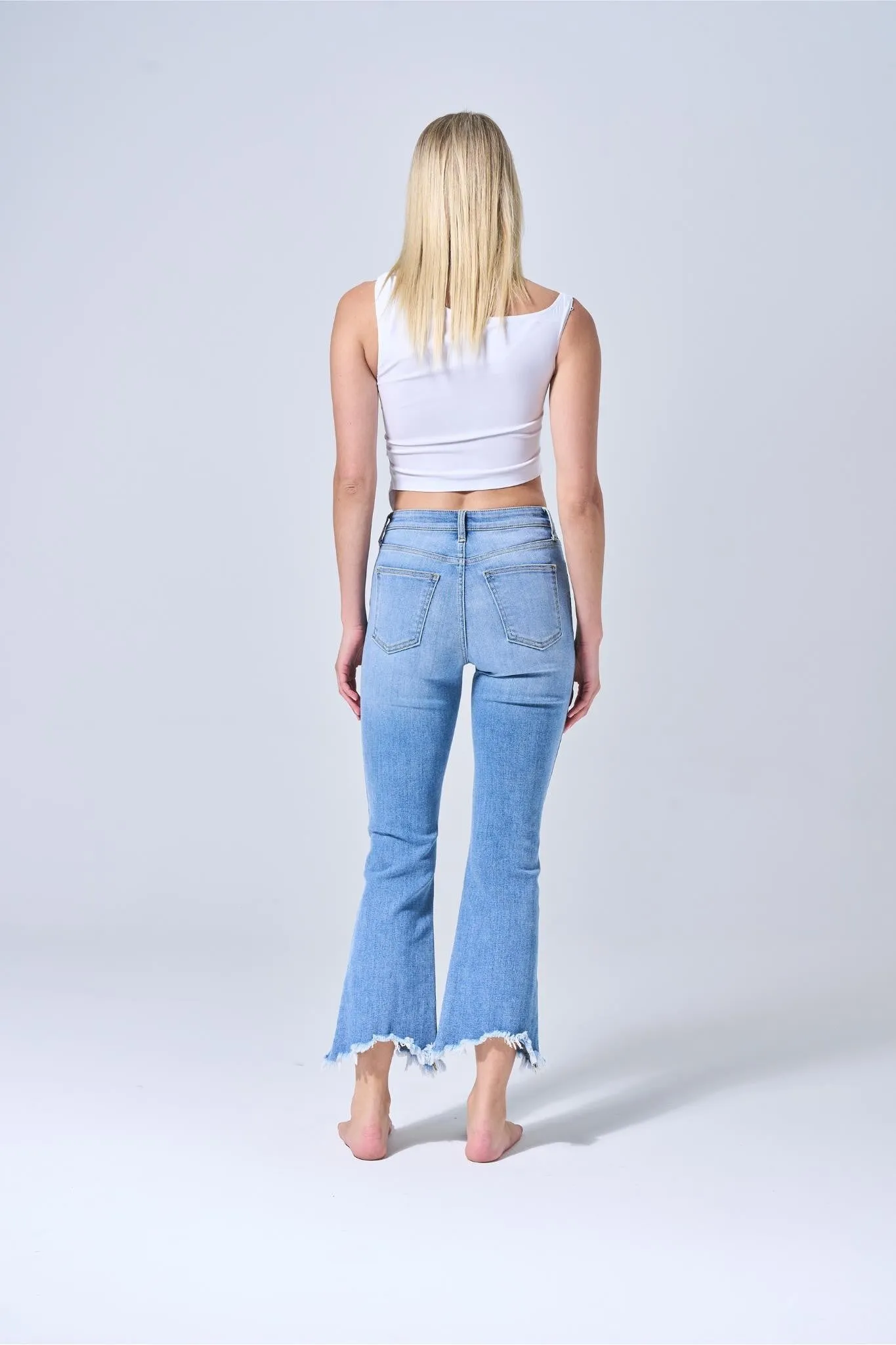 'These Days' High Rise Kick Flare Jean