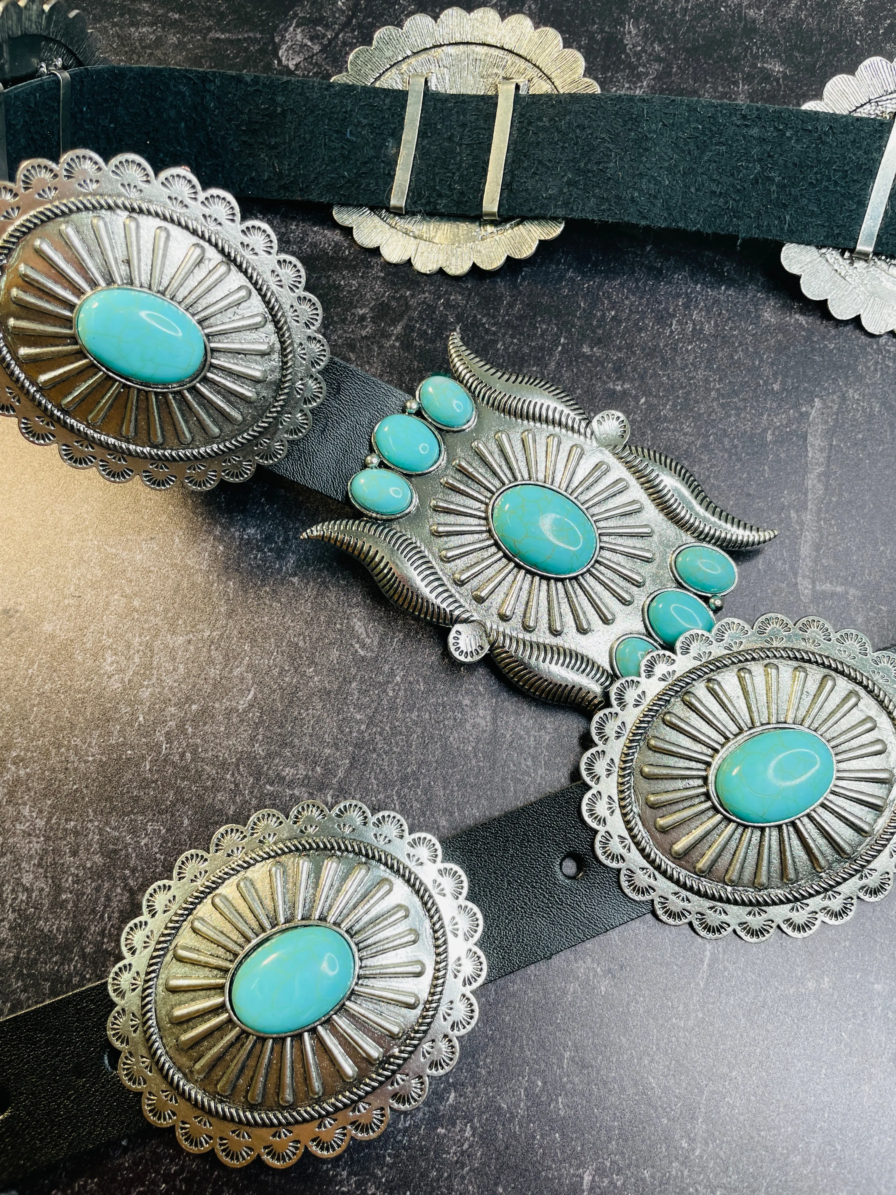 Turquoise Concho Belt: 5 Options