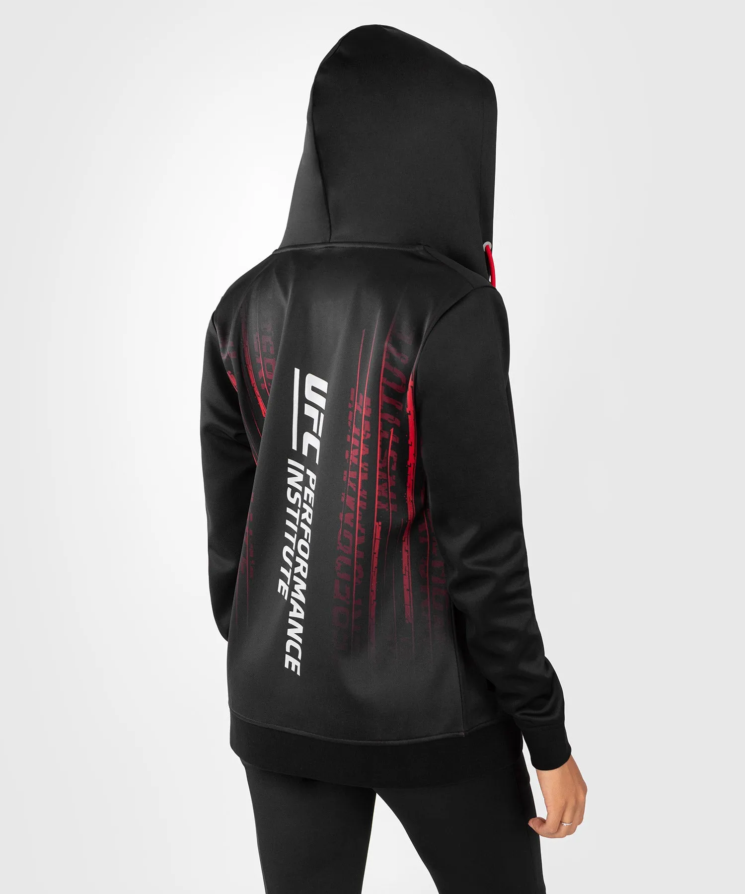 UFC Venum Performance Institute 2.0 Women’s Zip Hoodie - Black/Red