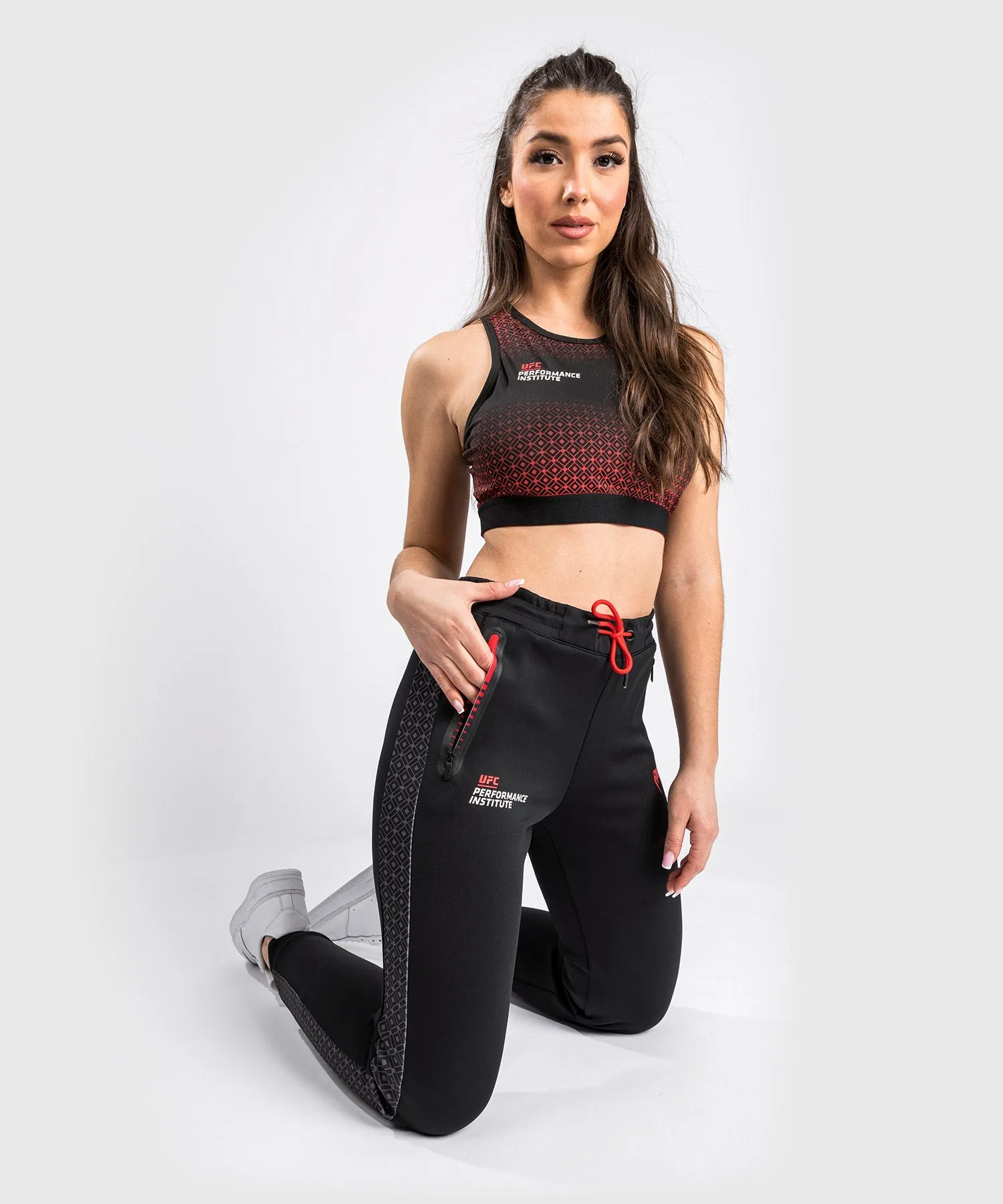 UFC Venum Performance Institute Jogger - For Women - Black/Red