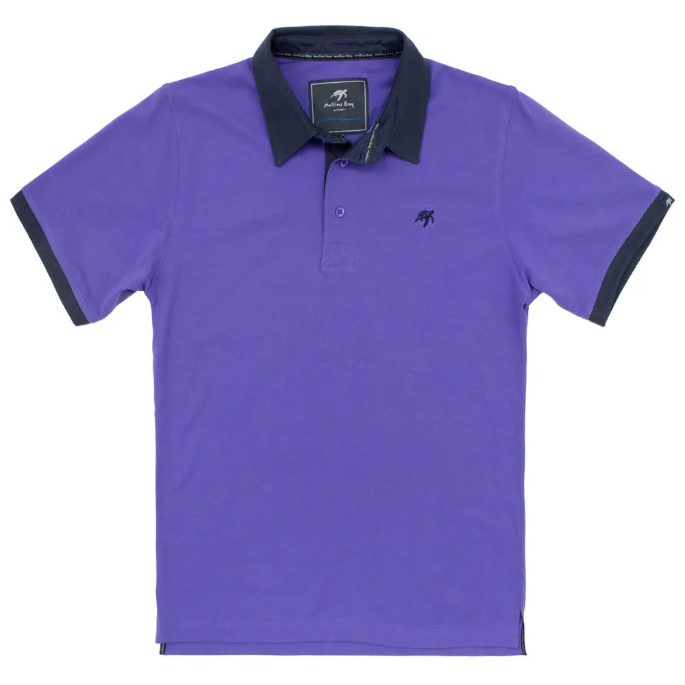 Unisex Mullins Club Polo Shirt - Indigo Haze