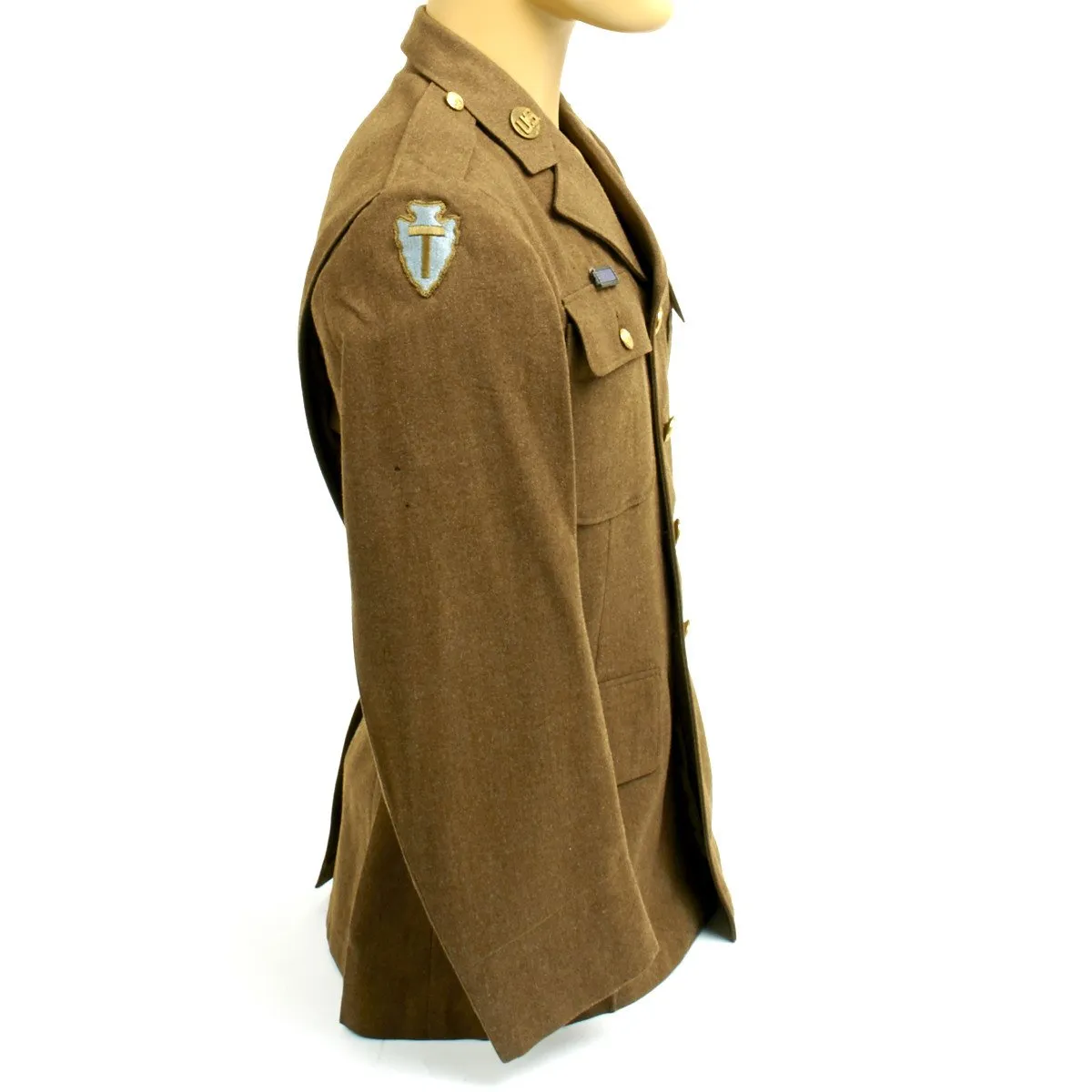 U.S. WWII 36th Infantry Prisoner of War at Stalag 2-B Named Tunic and Documents